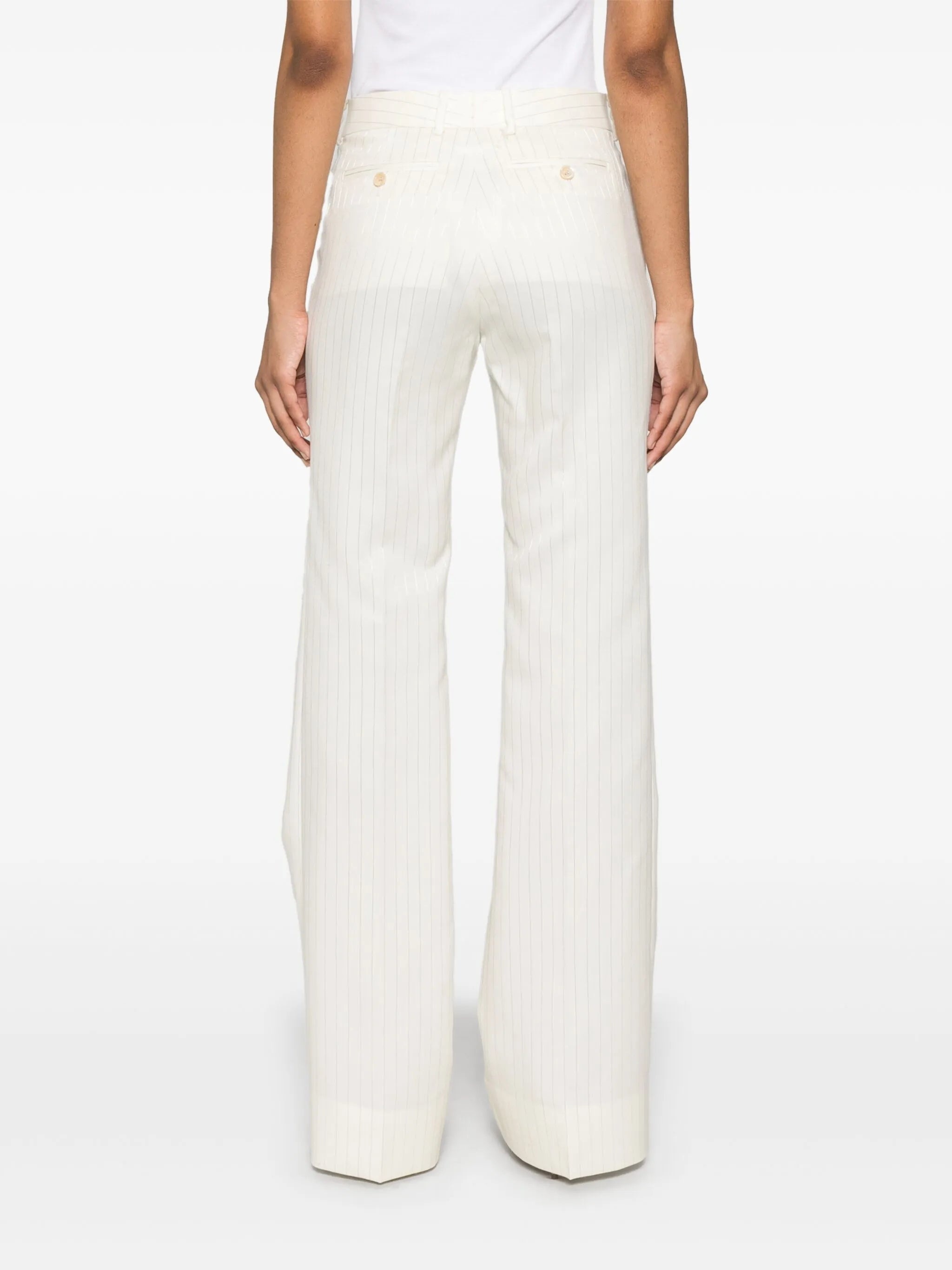 Pinstriped Trousers - 2