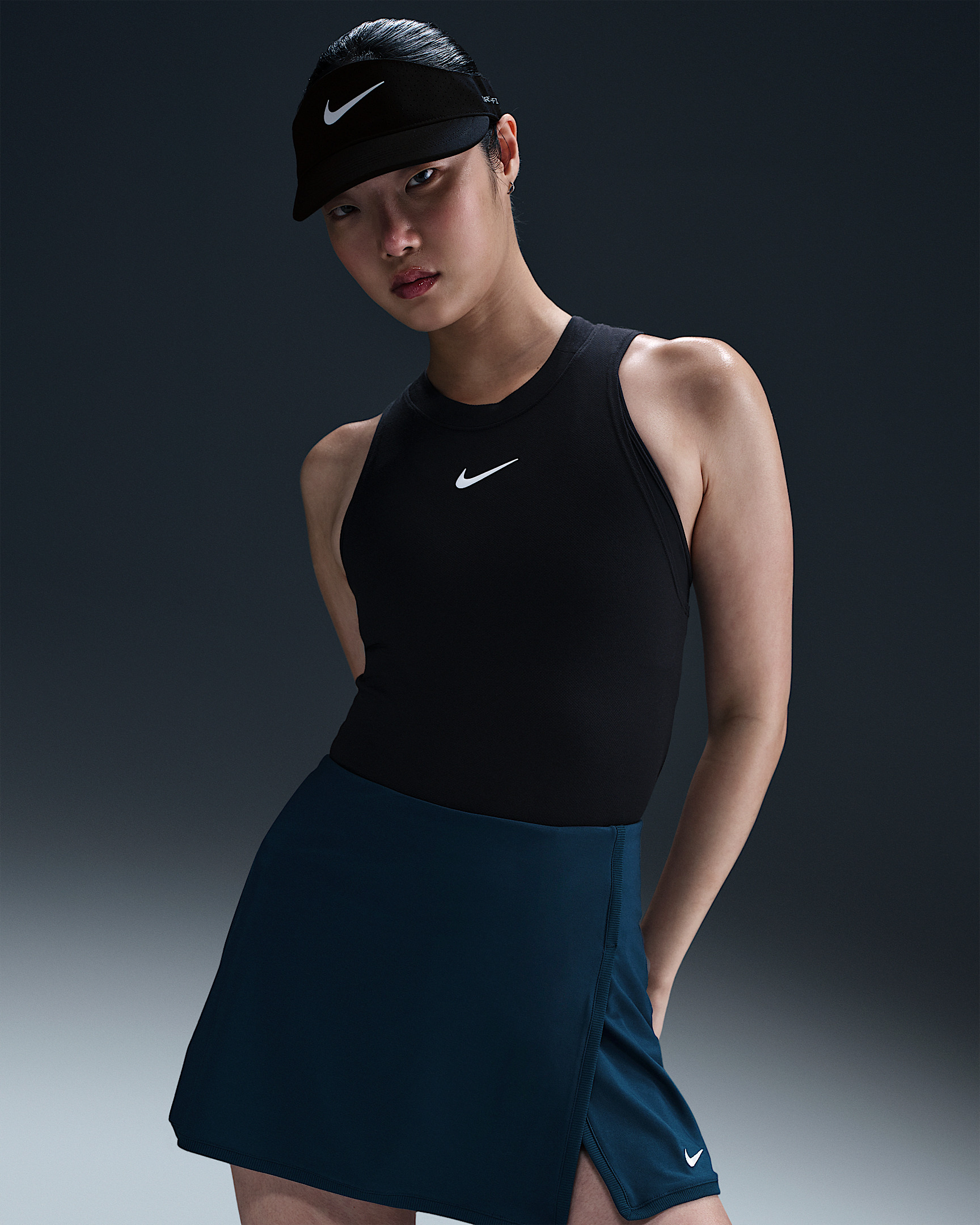 Nike Victory Women's Dri-FIT Straight Tennis Skirt - 2
