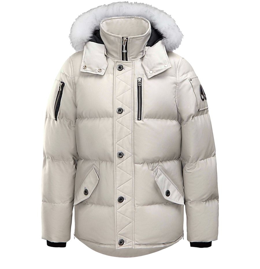 Original 3q puffer jacket shearling - 1