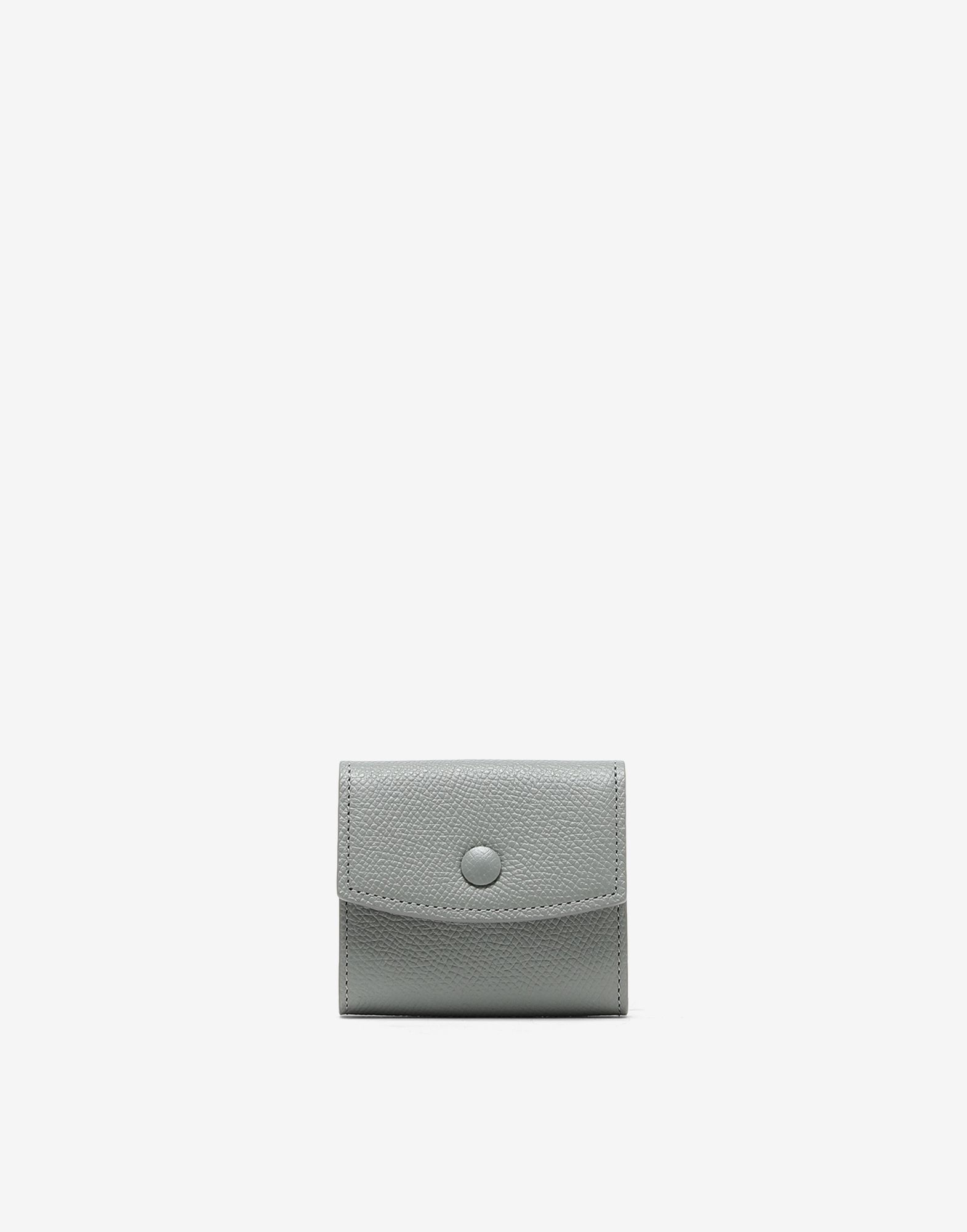 Grainy leather coin purse - 1