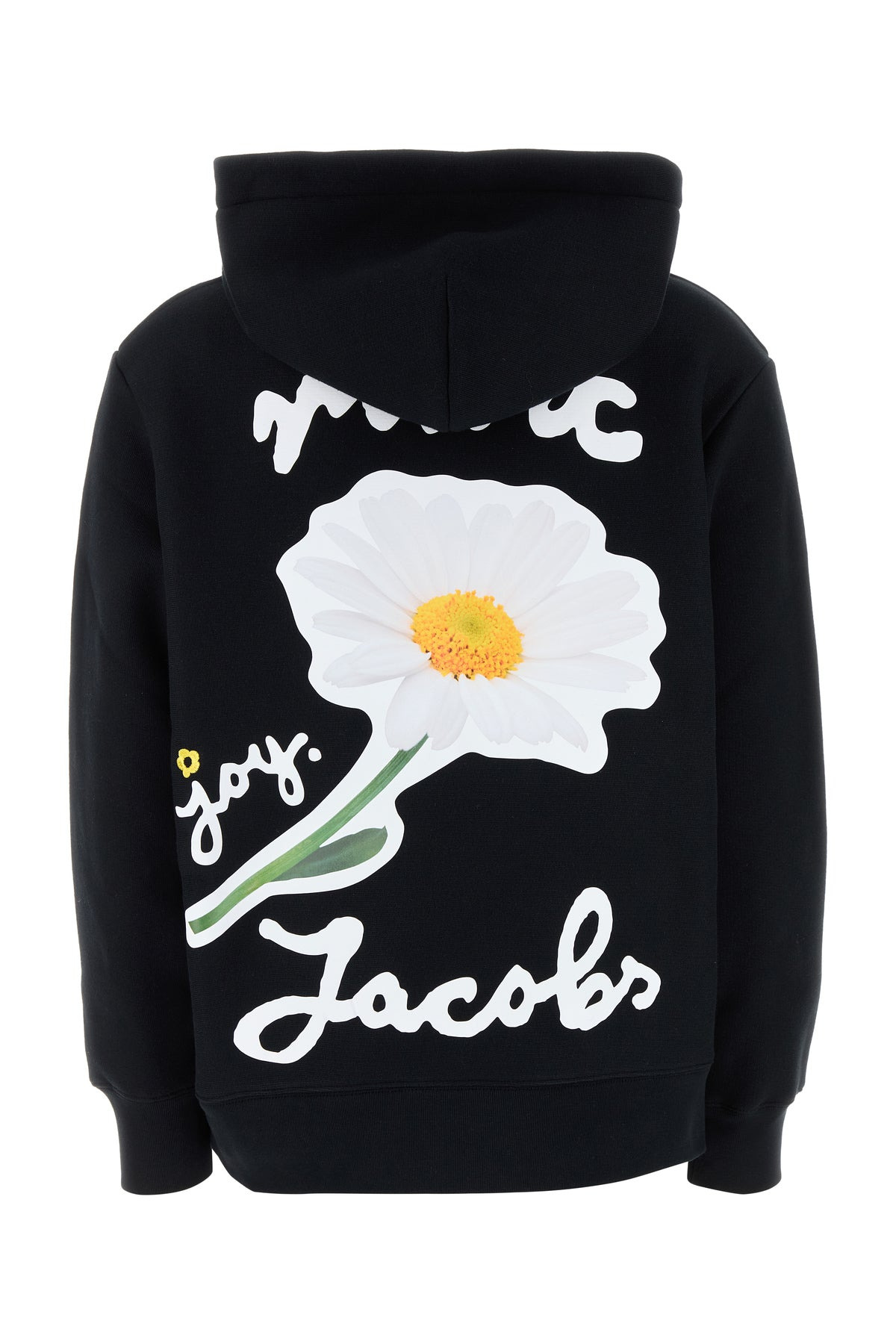 Black cotton oversize sweatshirt - 2