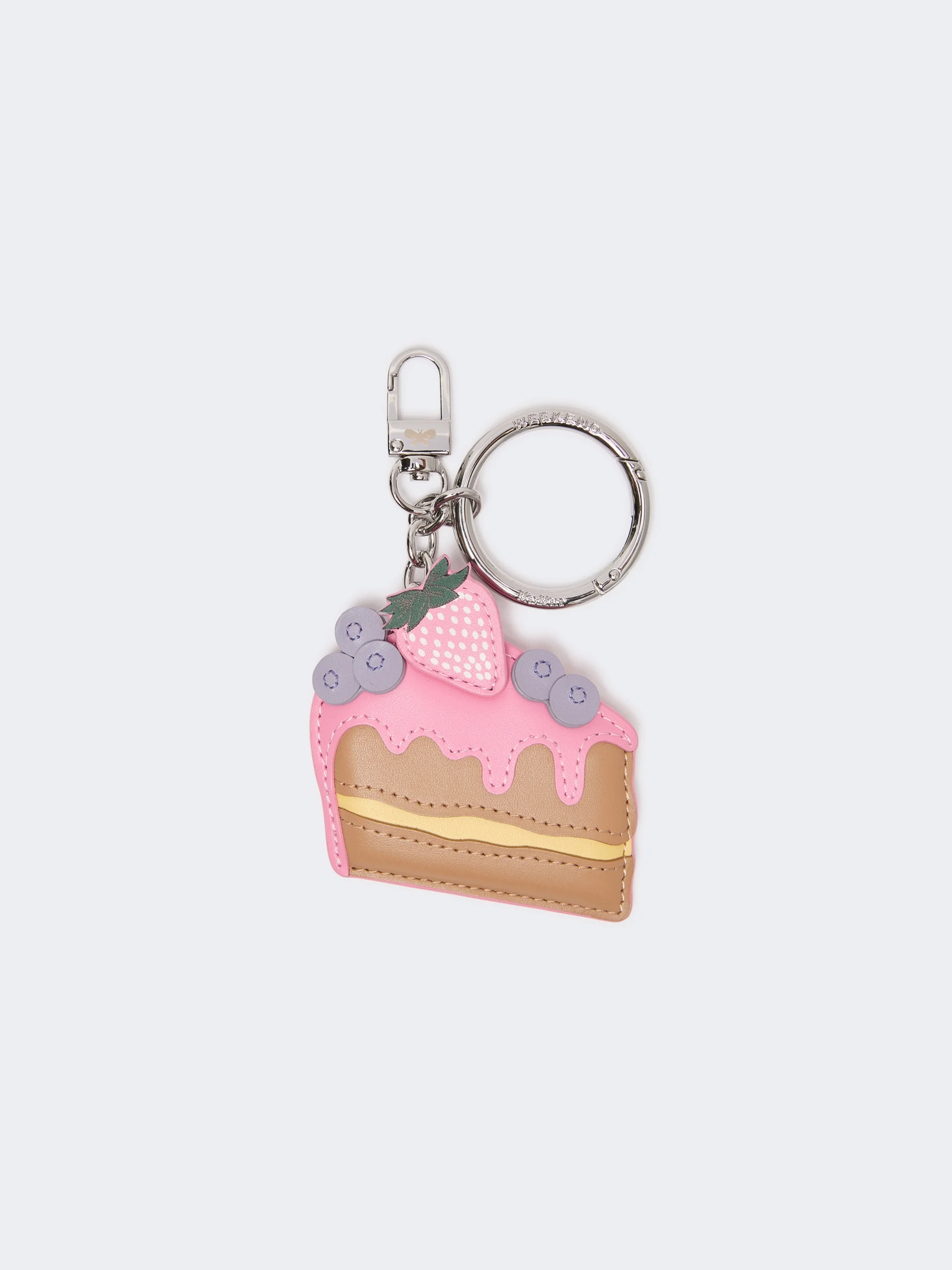 FANTINO Leather keyring - PINK - 1
