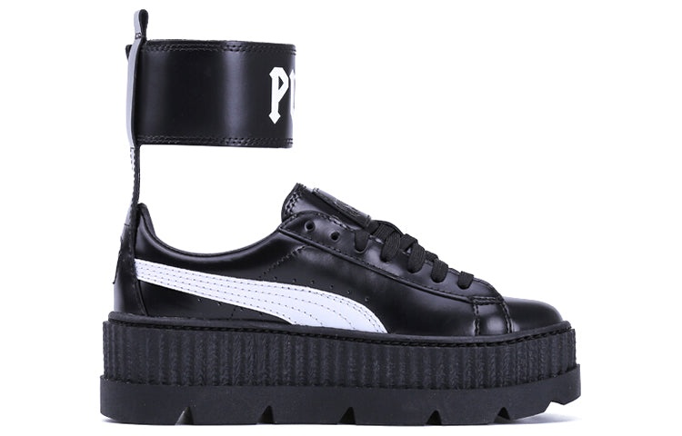 (WMNS) PUMA Fenty x Ankle Strap Creeper 'Black' 366264-03 - 2