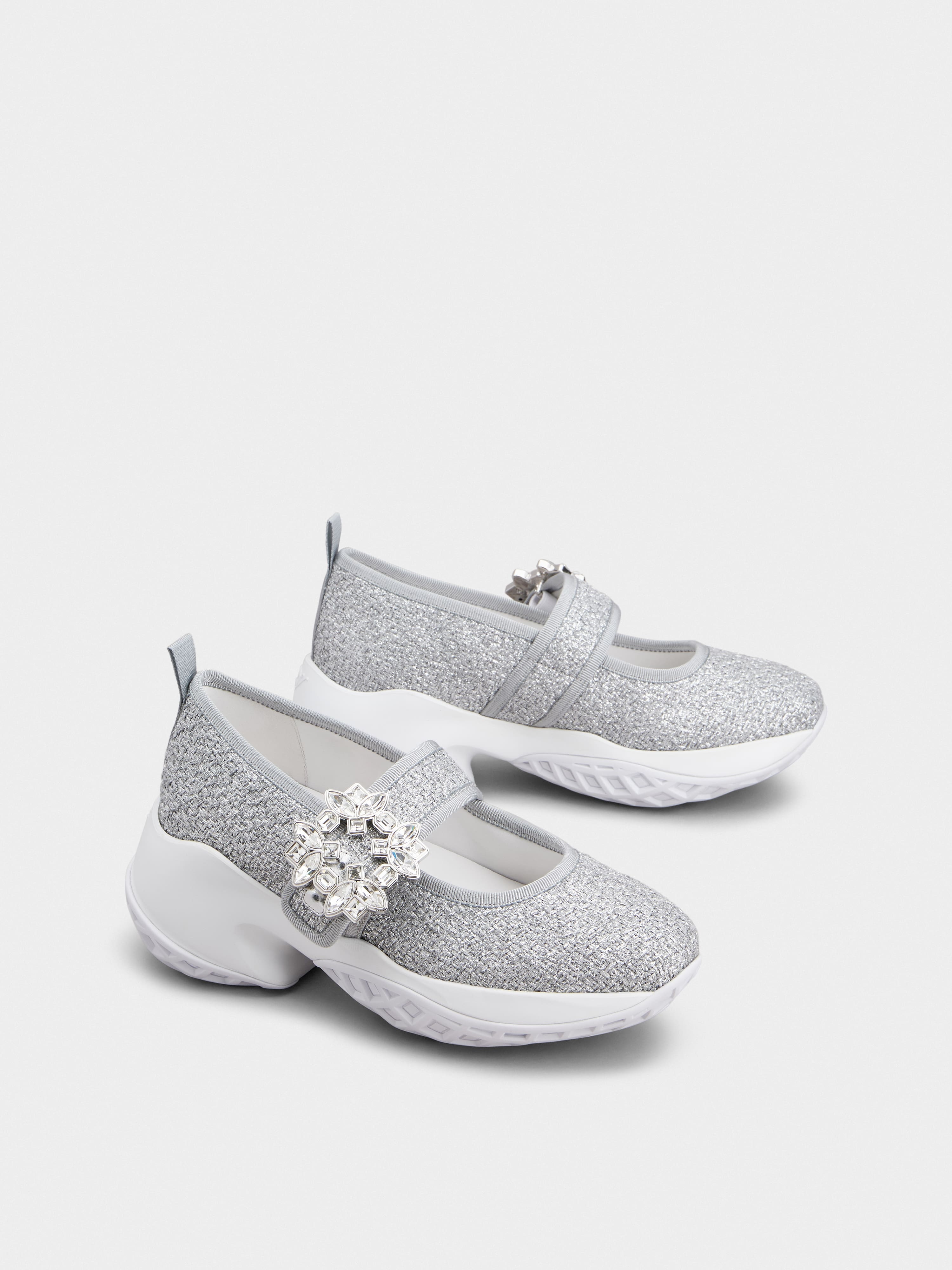 Viv' Run Babies Sneakers in lurex - 2