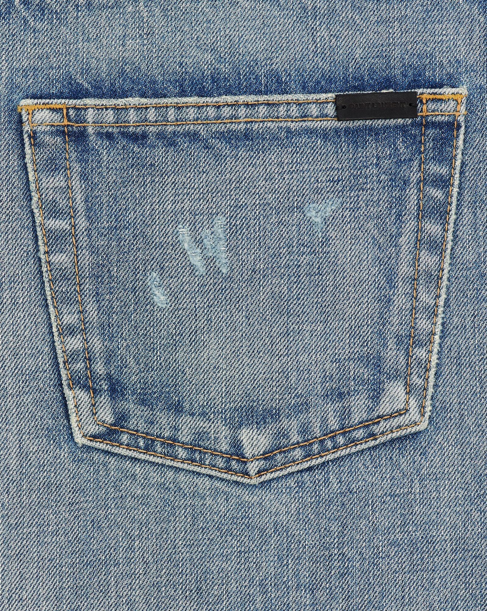 straight-leg jeans in charlotte blue denim - 4