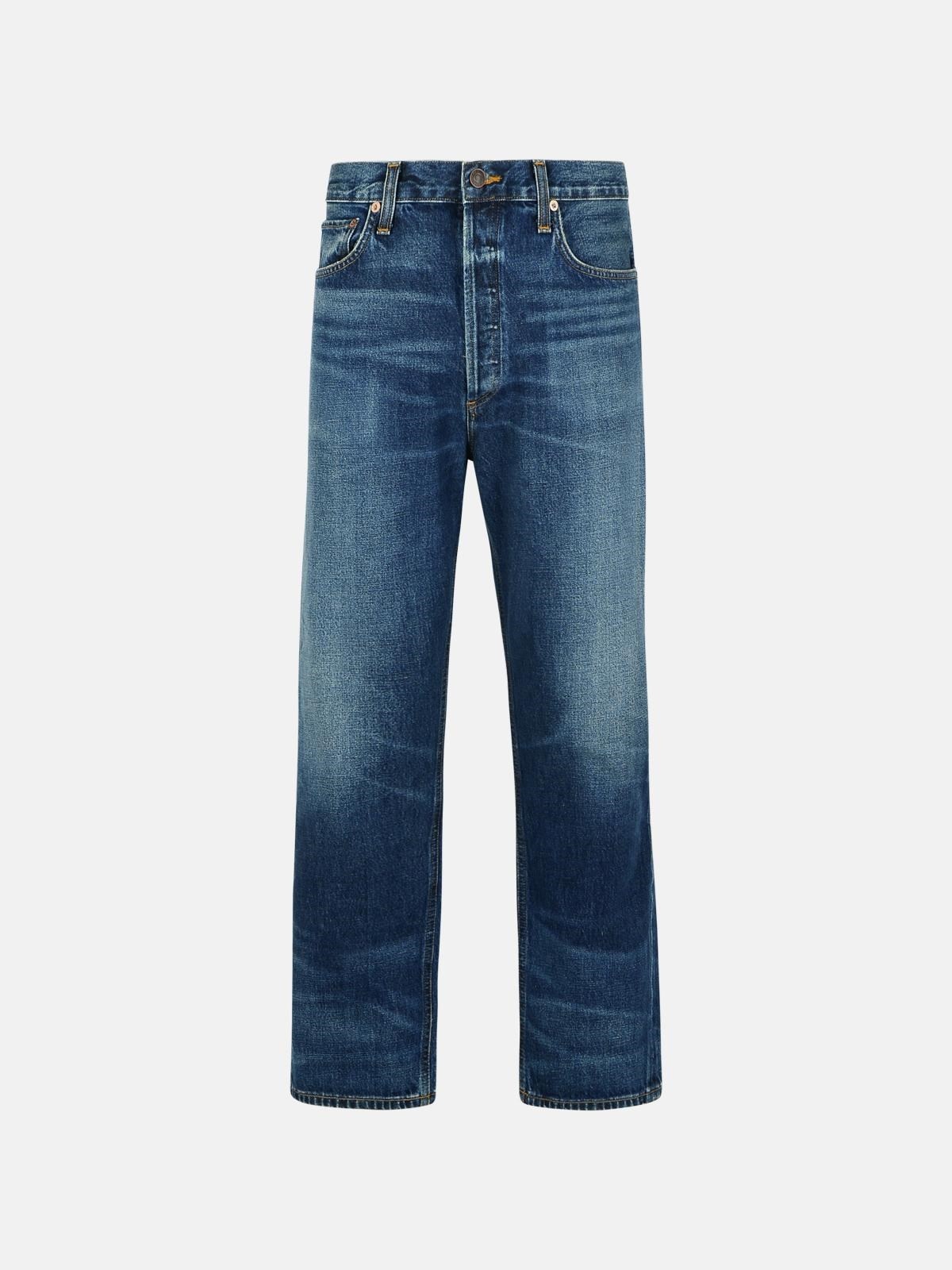 '90'S' BLUE DENIM JEANS - 1