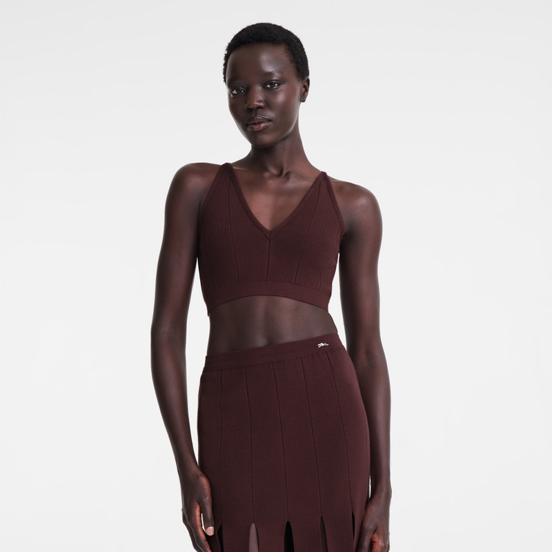 Top Burgundy - Knit 4