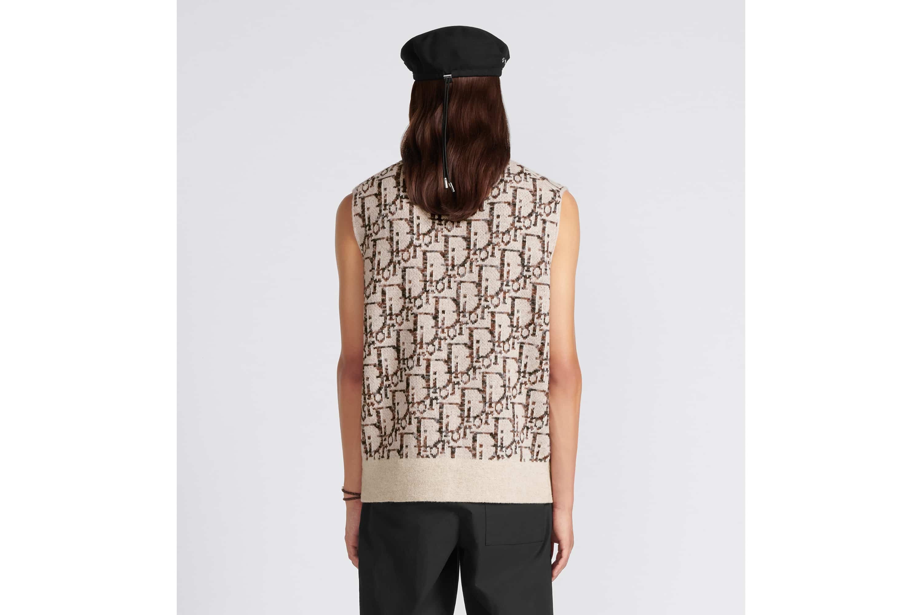 Dior Oblique Sleeveless Sweater - 6