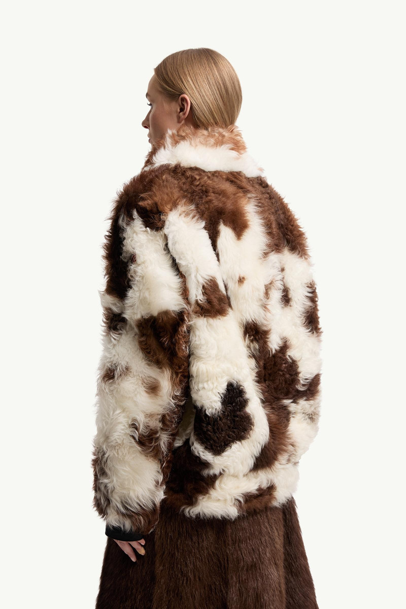 Chalanson Shearling Short Padded Jacket 5
