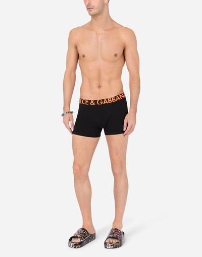 Dolce & Gabbana Two-way-stretch jersey boxers outlook