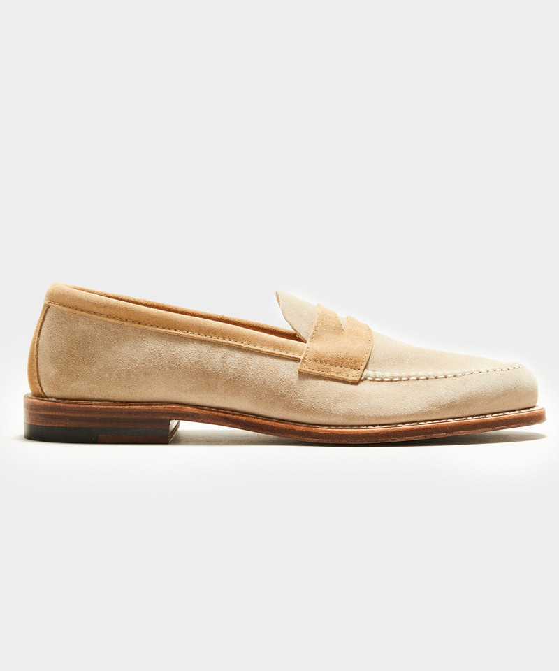 Todd Snyder x Alden Two-Tone Penny Loafer 1