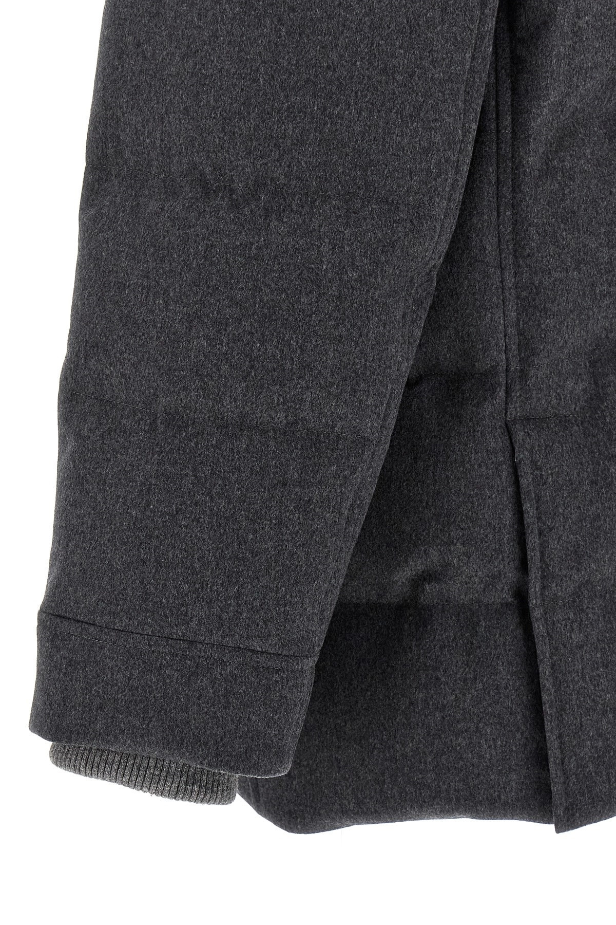 Flannel down jacket - 4