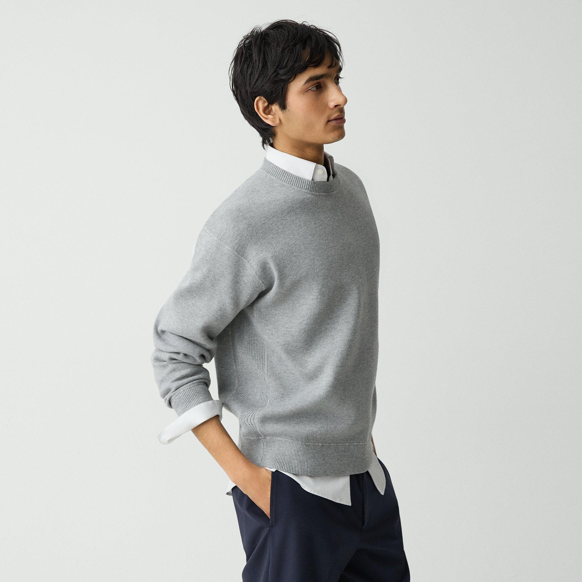 Relaxed Crewneck Sweatshirt in Light Bilen - 3