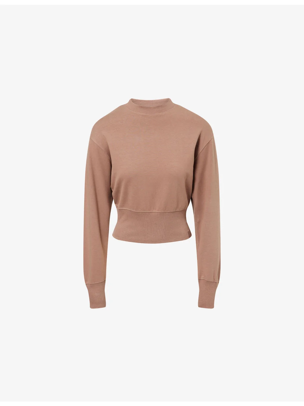Cinch-Hem Modal-Jersey Sweatshirt - 1
