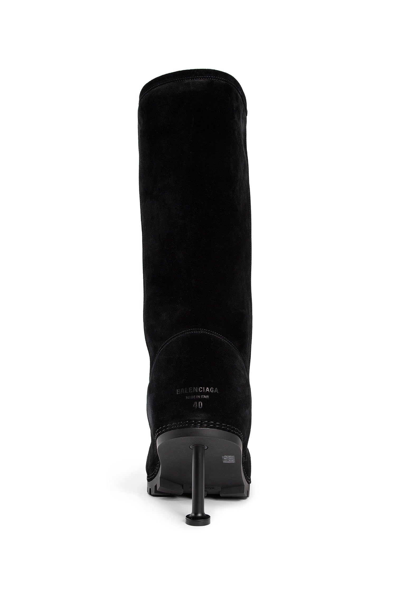 【BALENCIAGA】ALASKA FUR 90MM ハイブーツ ロゴ 2色 Men's Alaska High Boot in Black | Balenciaga US