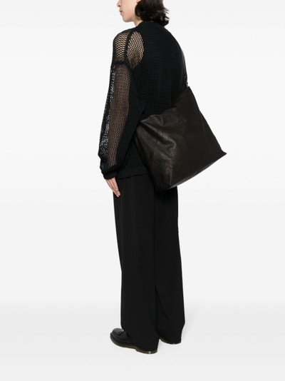Yohji Yamamoto leather shoulder bag outlook