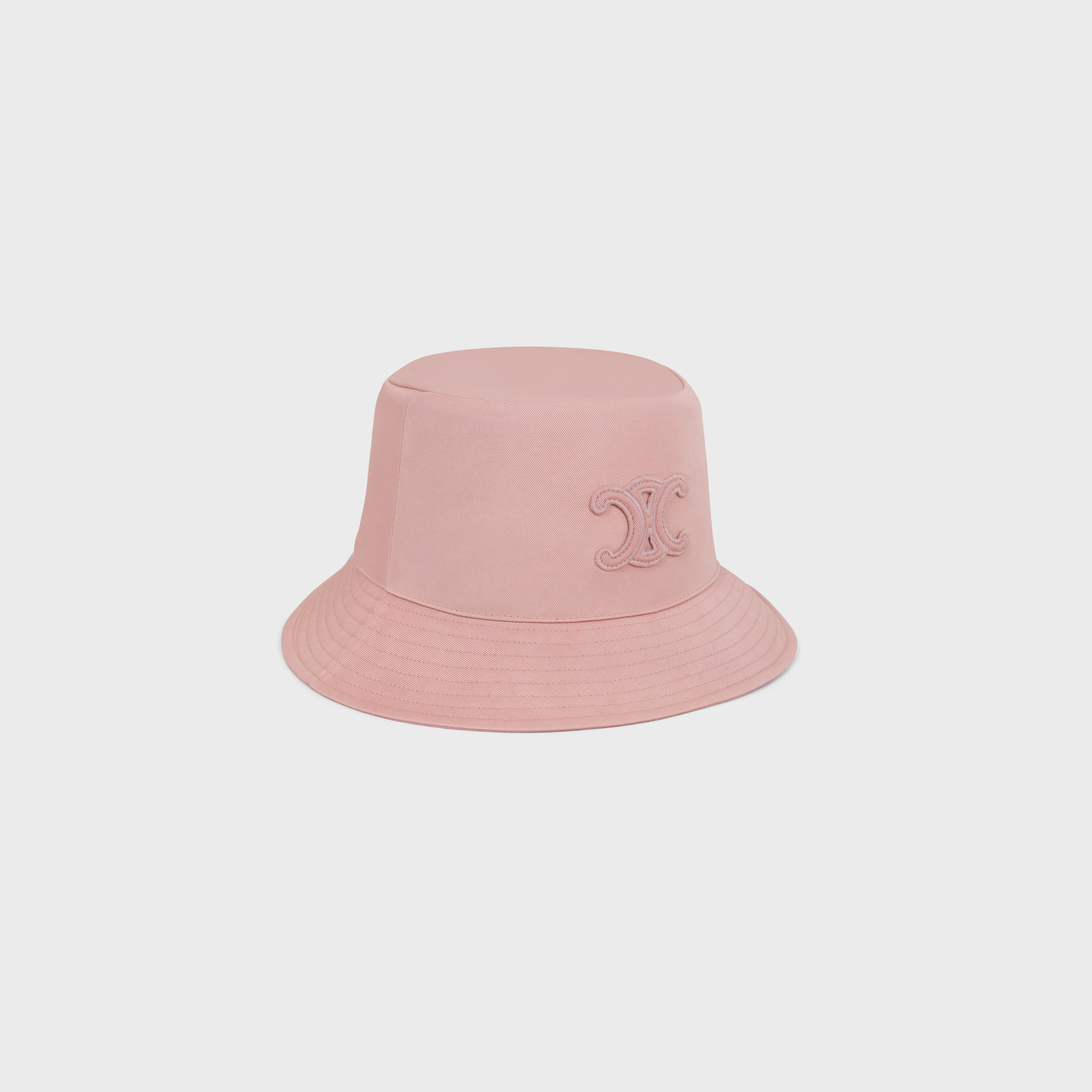 triomphe bucket hat in cotton gabardine - 2