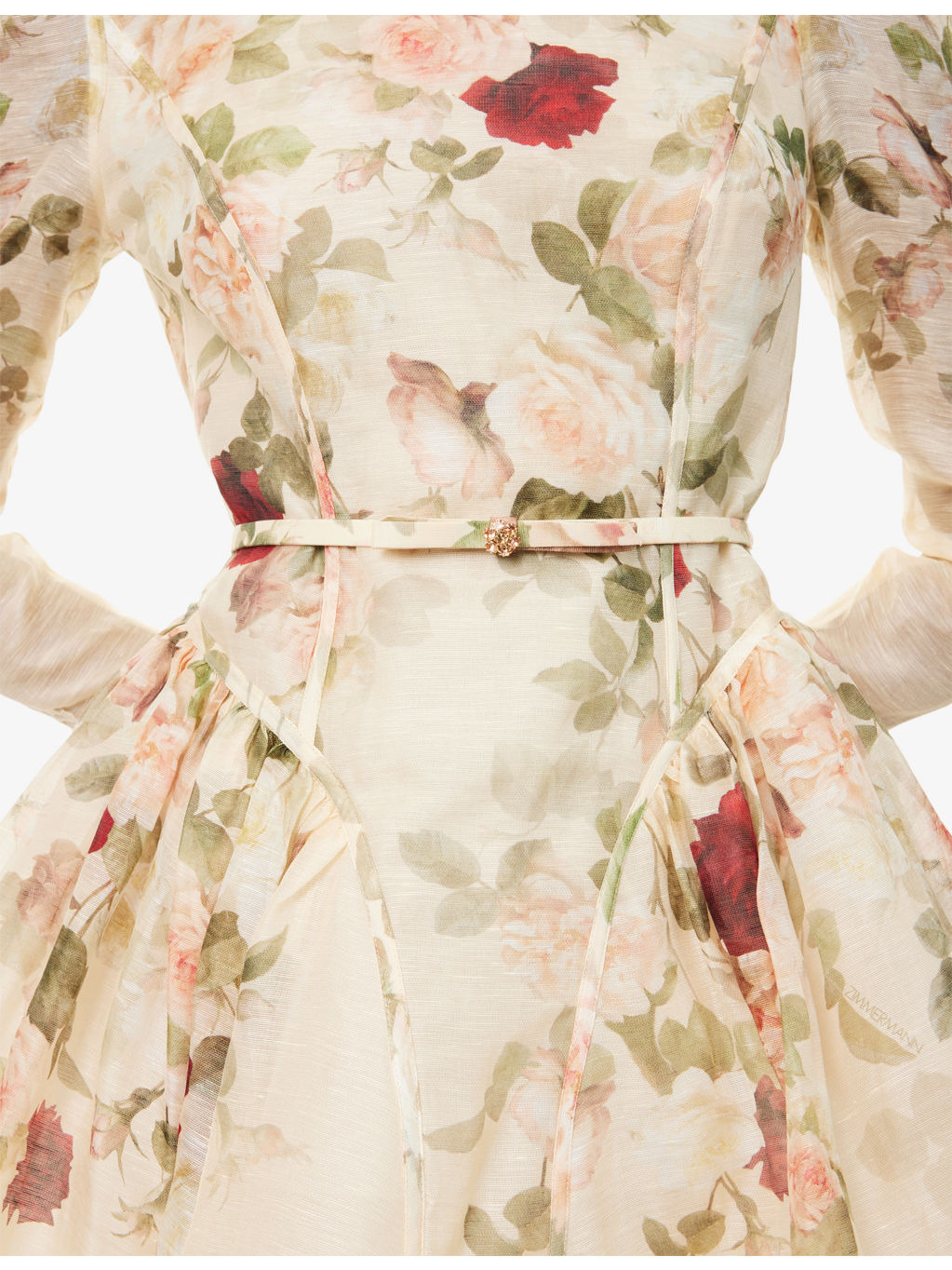 Hypnotic Lace Linen And Silk Mini Dress - 5