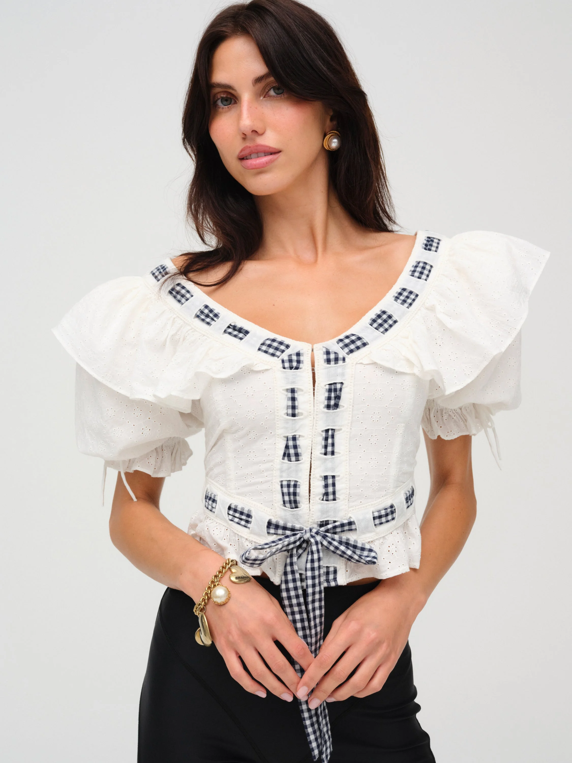 Ruby Ribbon Top - 1