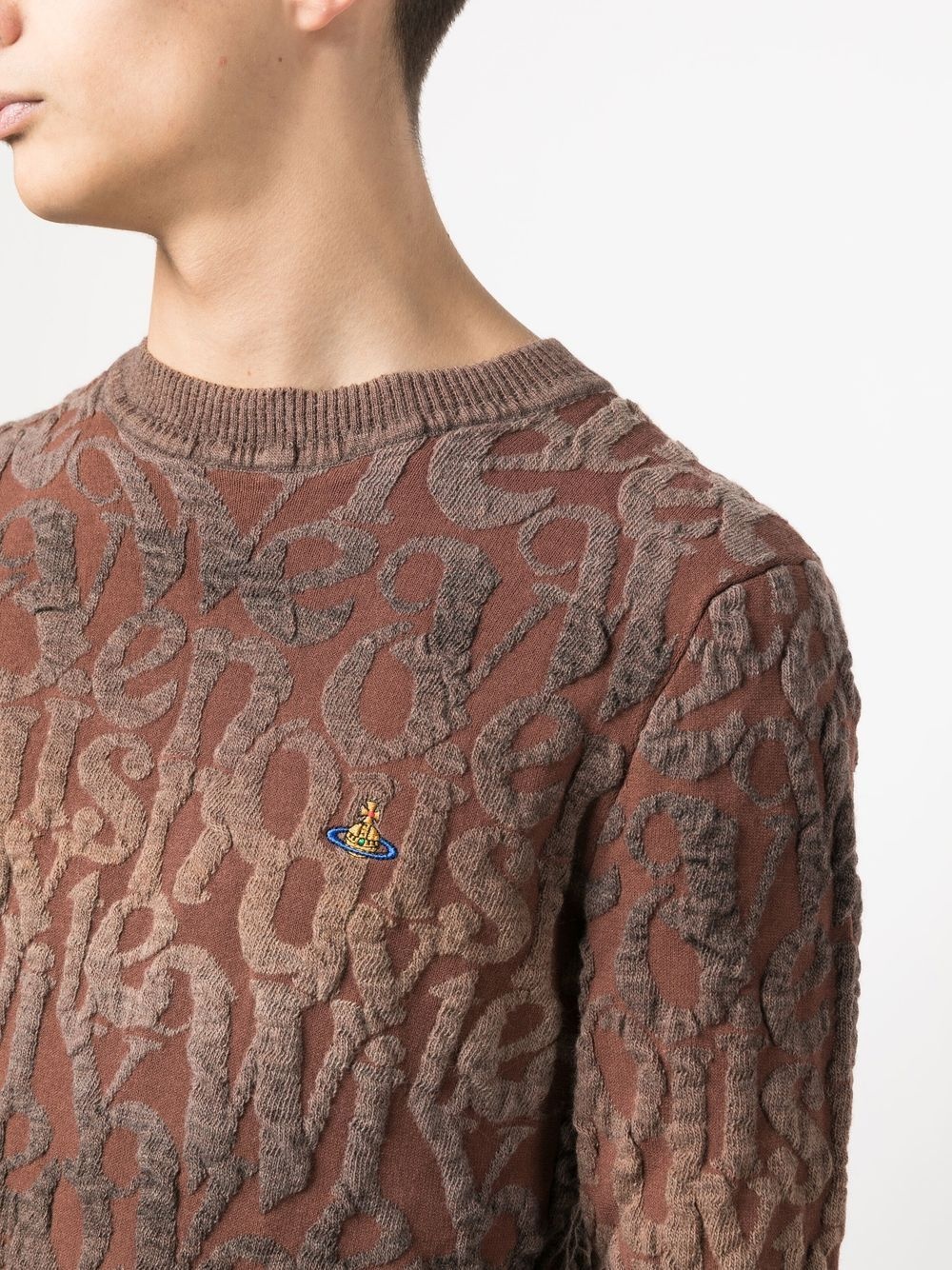 3D-detailing knitted jumper - 5