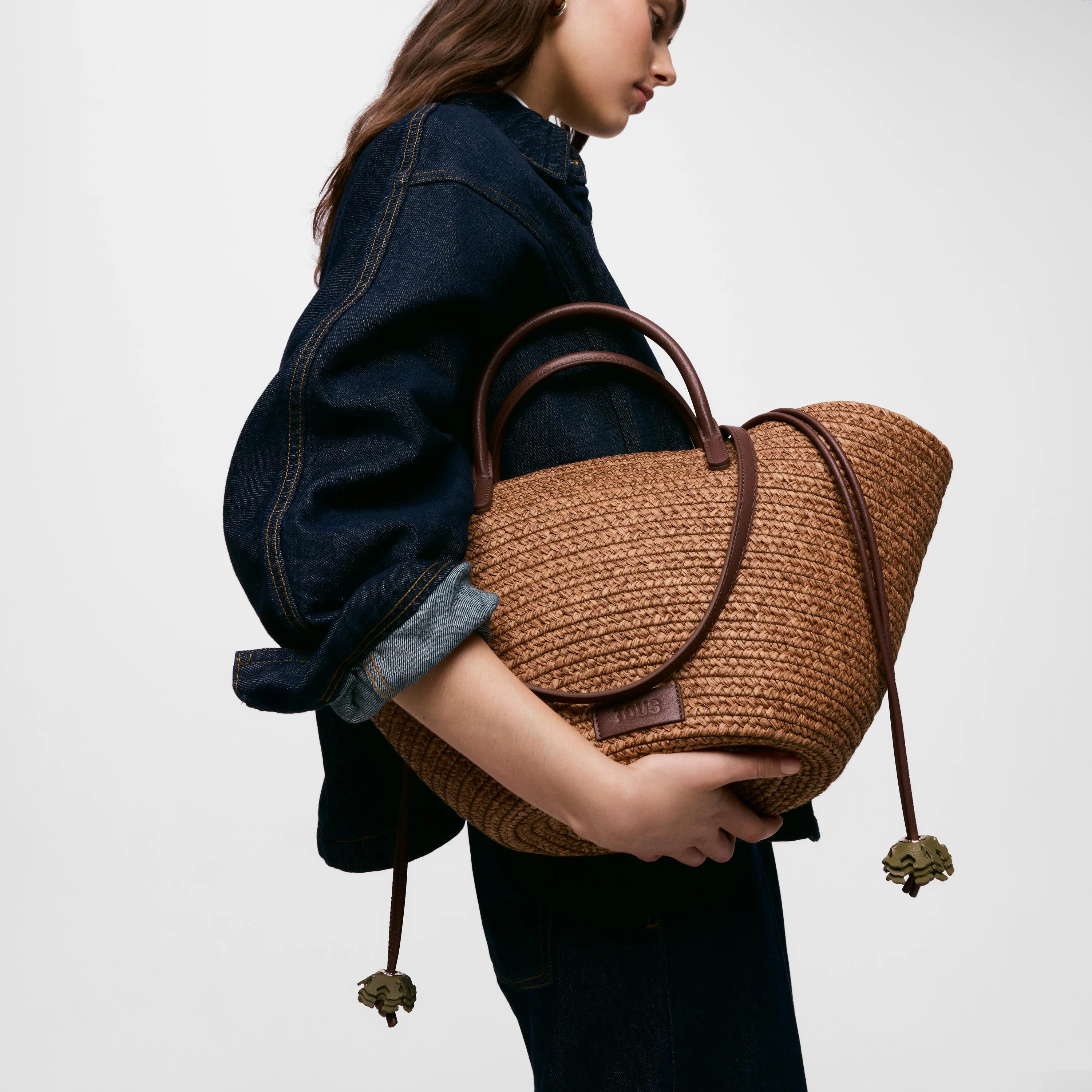 Large brown Tote bag TOUS Summer Holidays - 1