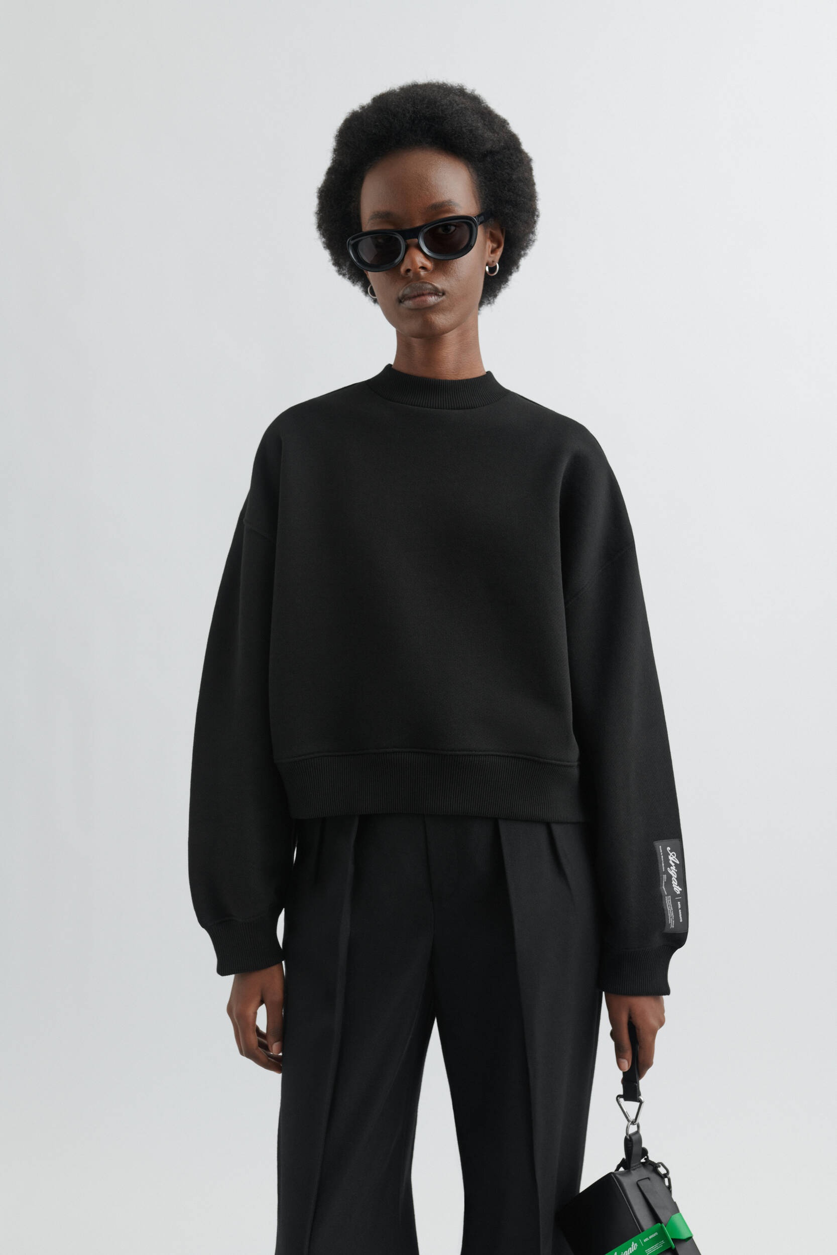 Solid Sweatshirt - 2