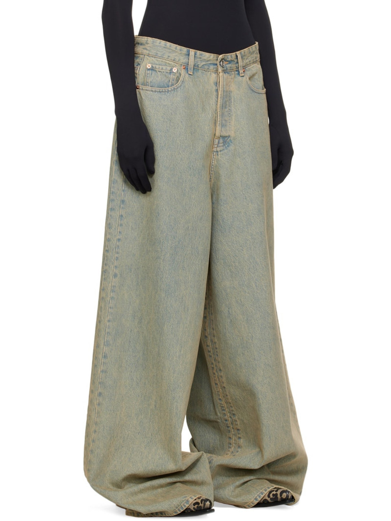 Blue Big Shape Jeans 2