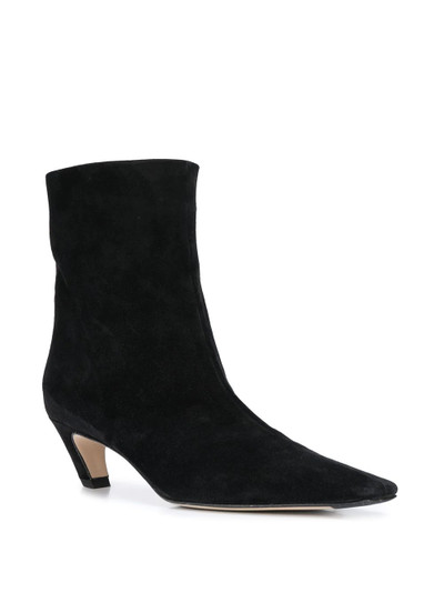 KHAITE pointed toe ankle boots outlook