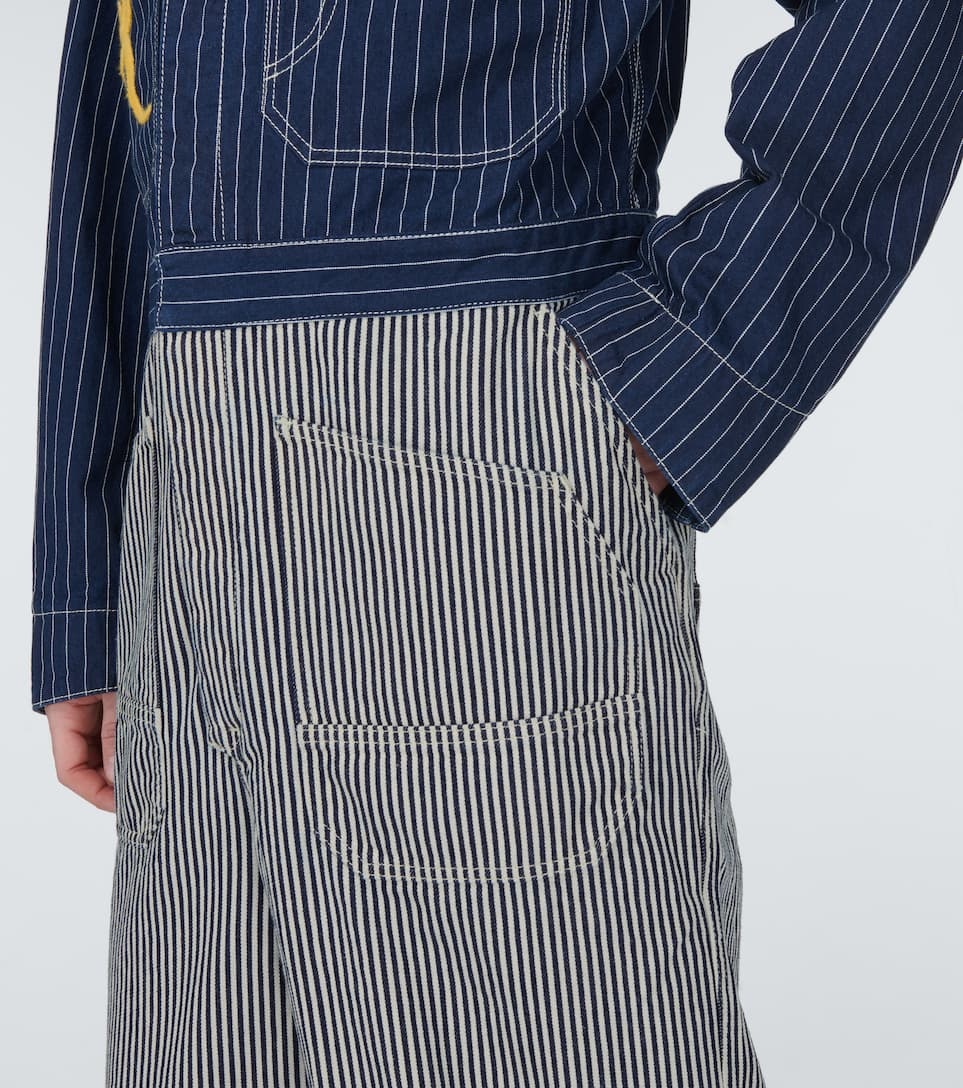 Sailor striped denim jumpsuit - 5
