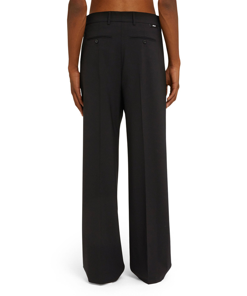 MSGM Lightweight wool tailored pants with straight legs outlook