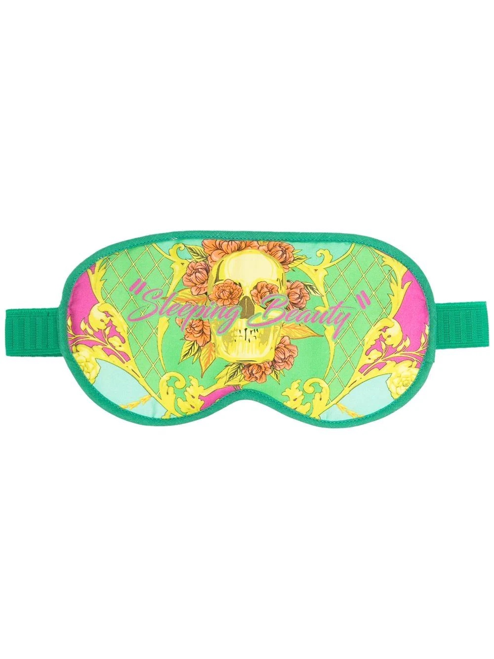 skull-print sleep mask - 1