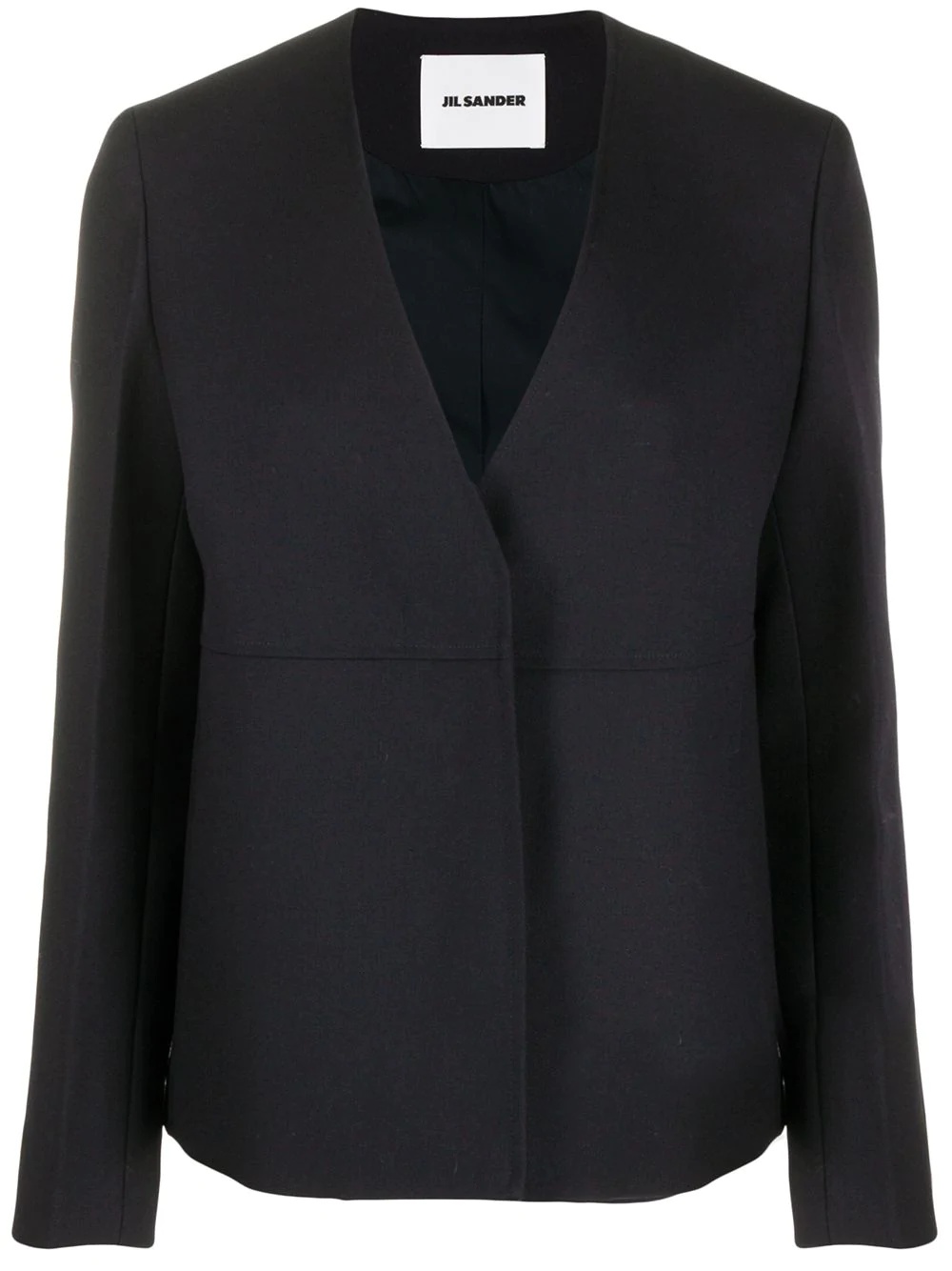 concealed front fastening blazer - 1