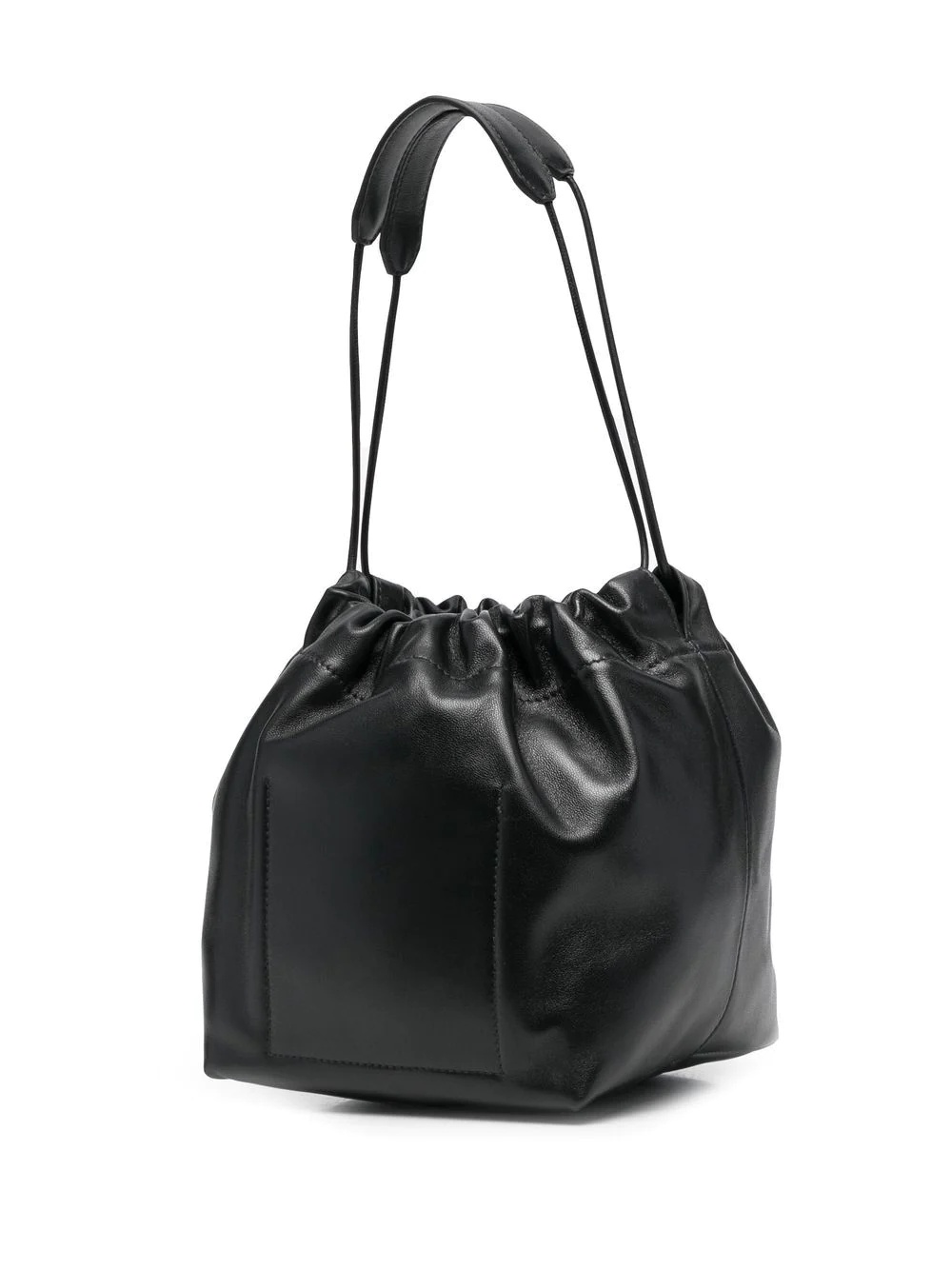 drawstring-fastening shoulder bag - 4