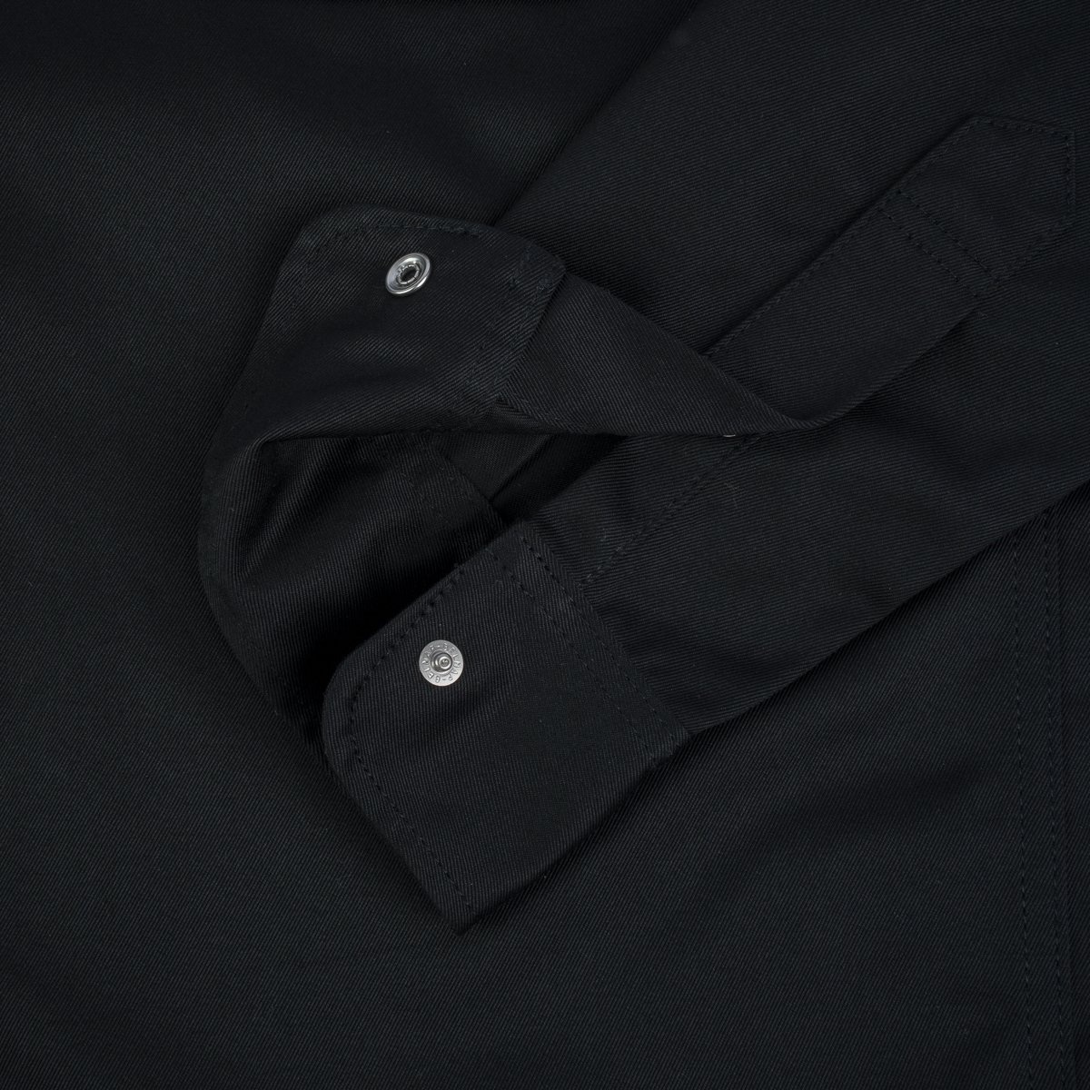 IHSH-383-BLK-NP 9oz T/C Mechanic Shirt - Black - 9