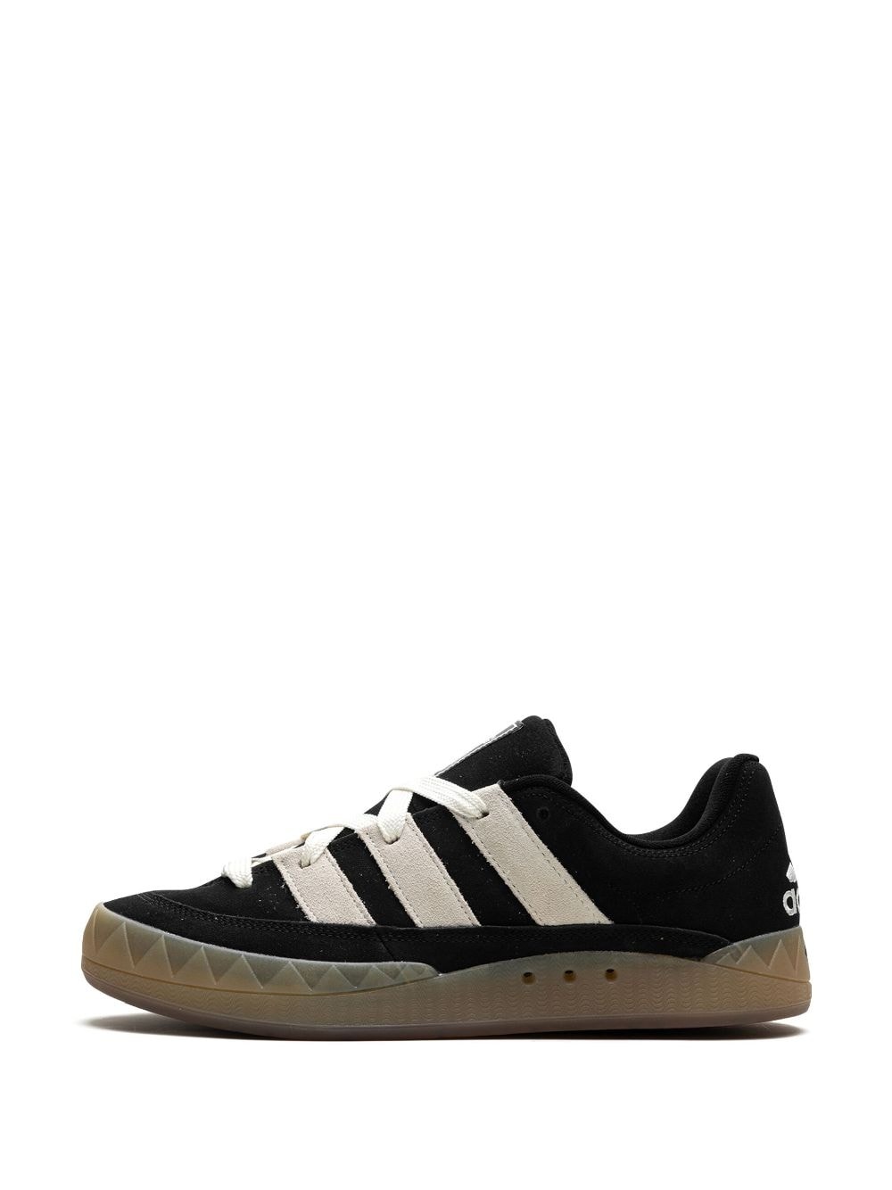 Adimatic "Core Black/Off White/Gum" sneakers - 6