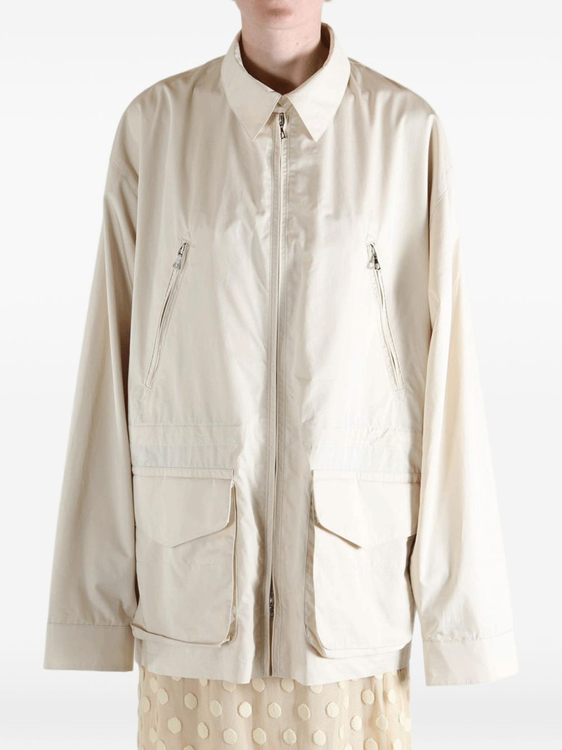 multi-pocket zip-up coat 3