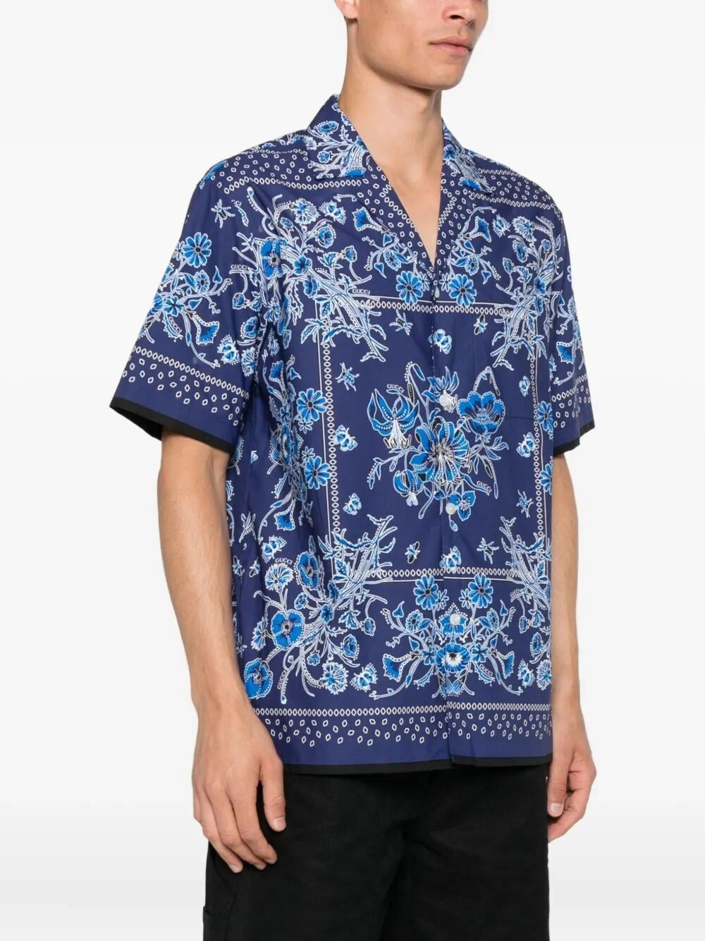 Gucci Men `Disco` Bowling Shirt - 4