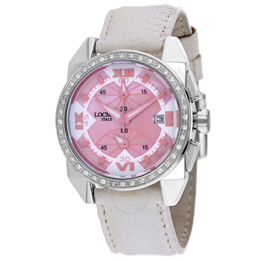 Locman - Locman Cavallo Pazzo Mother of Pearl Dial Men's Watch 161MOPWHD/WH - 1