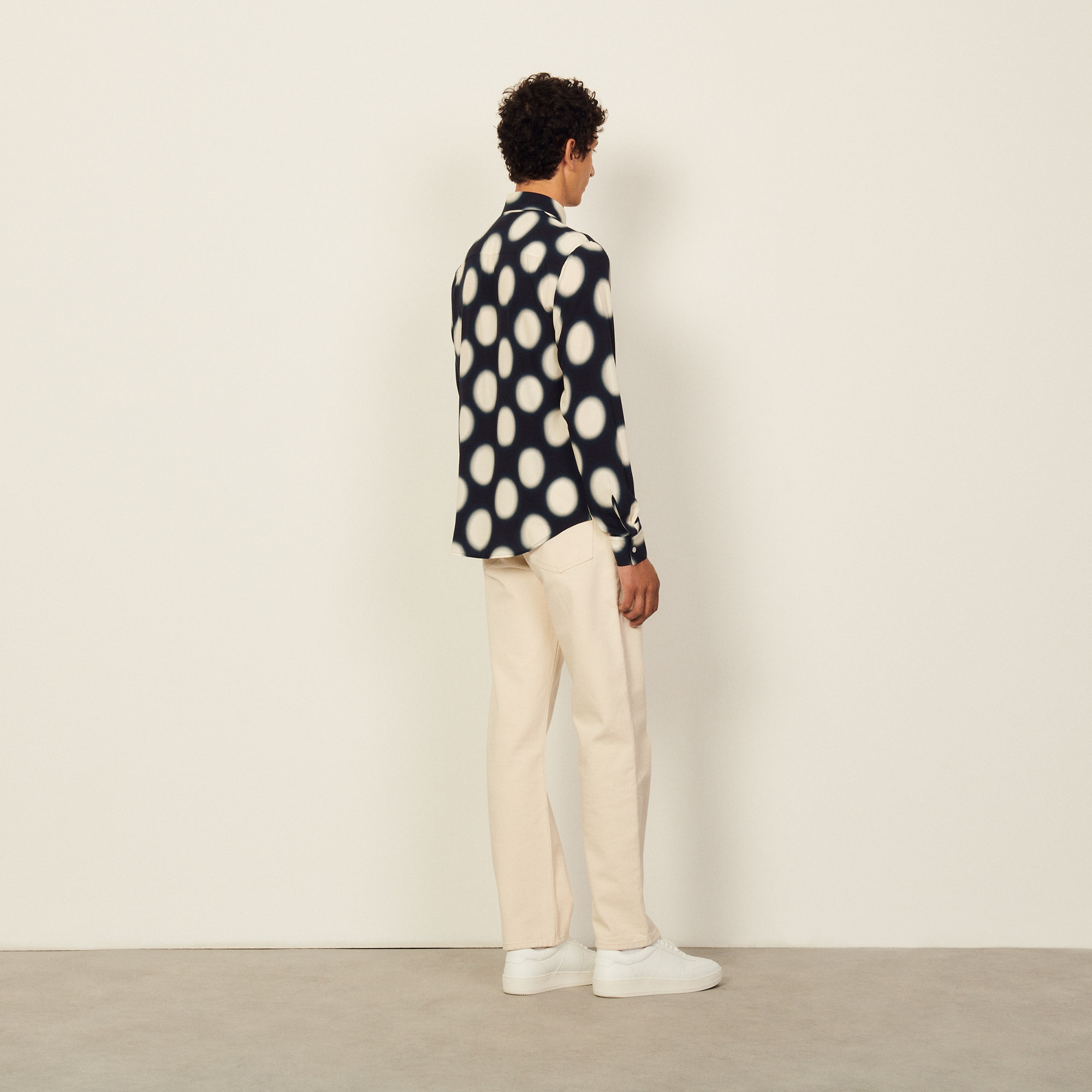 Printed viscose shirt - 3