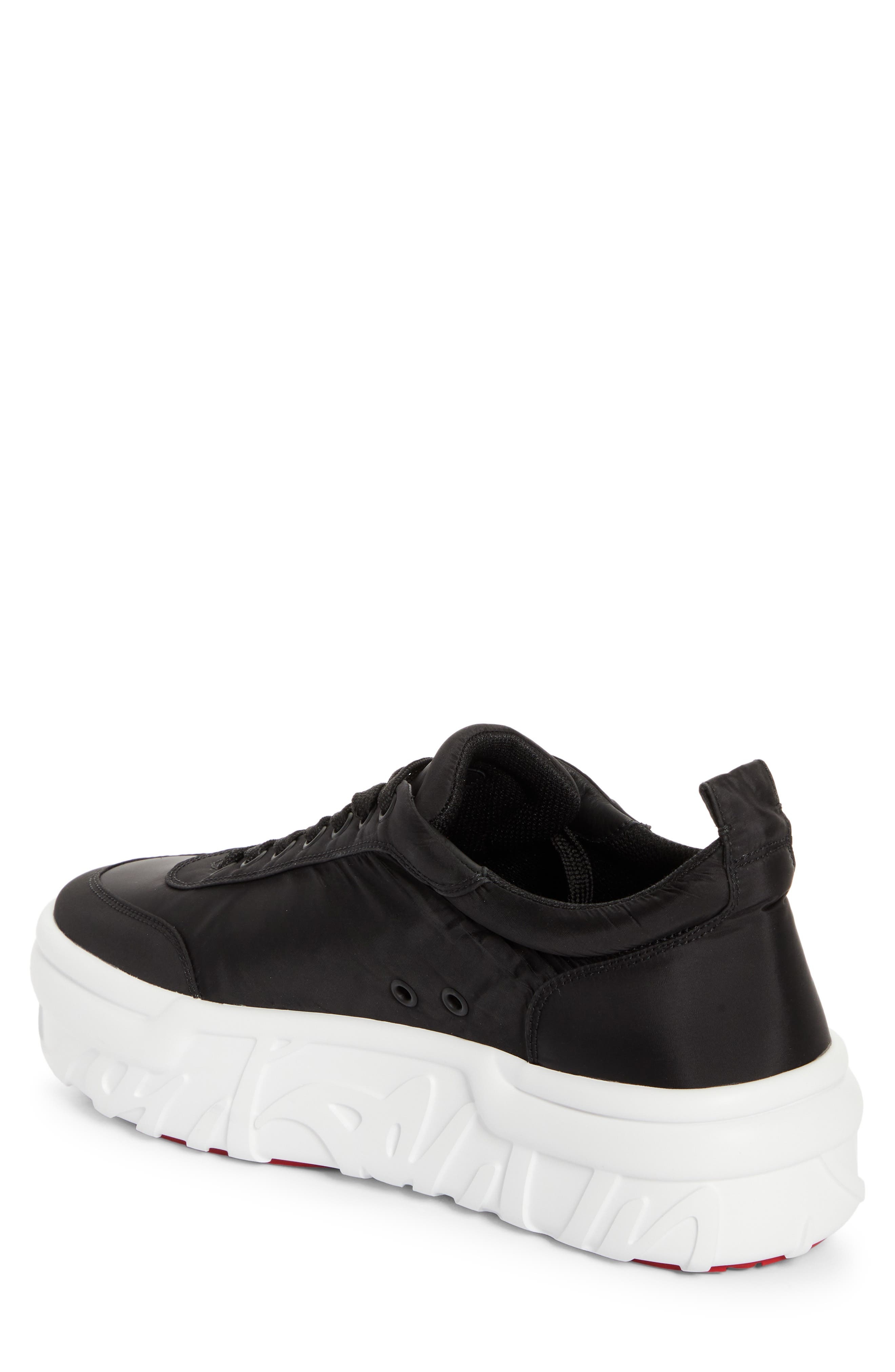 Christian Louboutin Choukario Platform Sneaker in Black at Nordstrom - 2