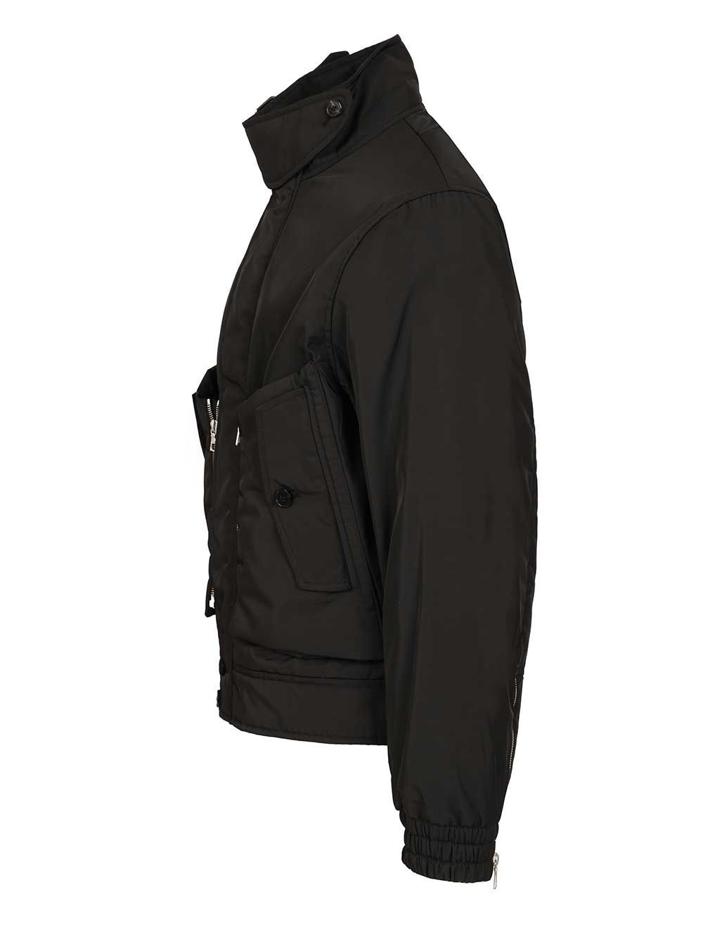 Venice Short Bomber Jackets Black - 3