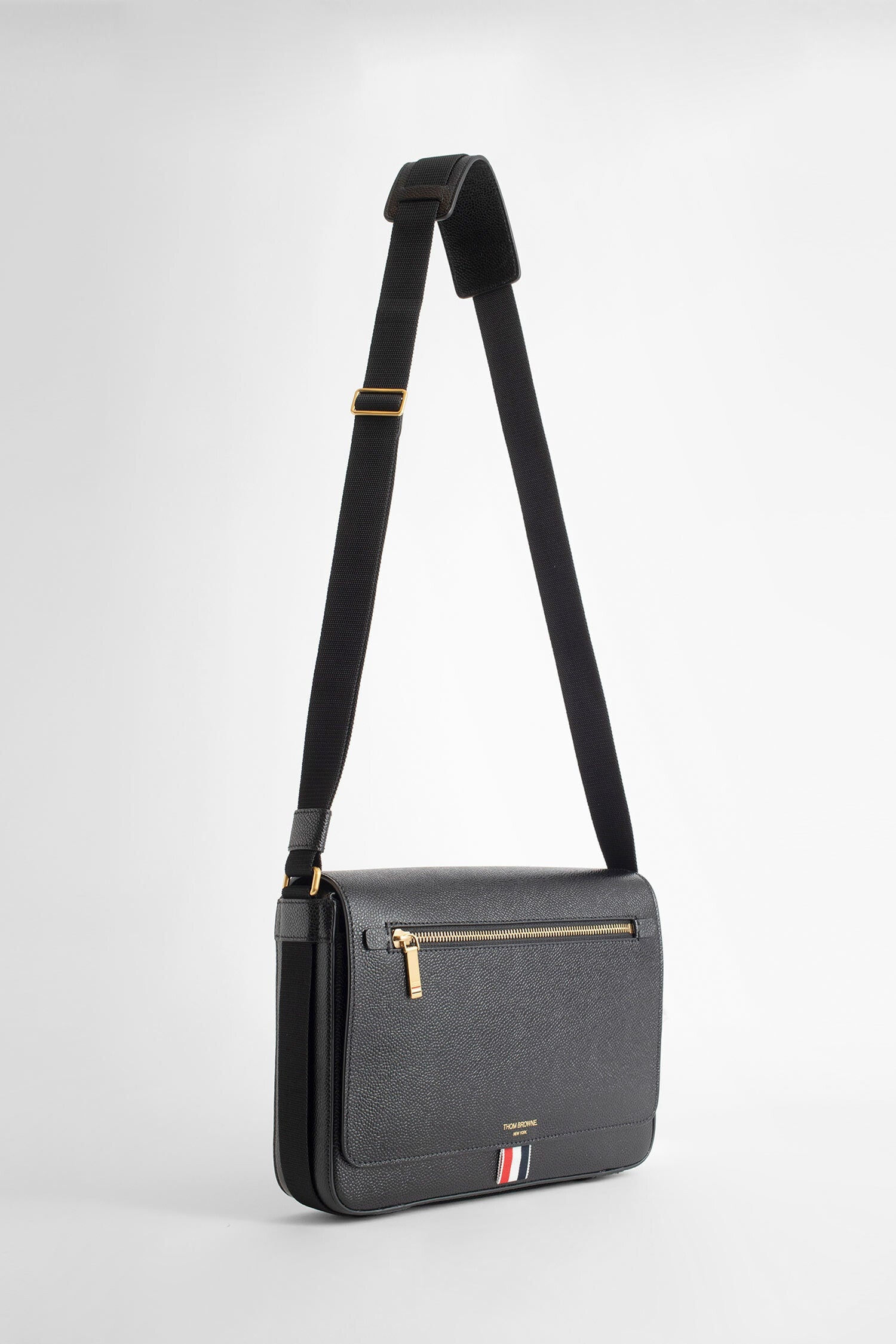 THOM BROWNE MAN BLACK SHOULDER BAGS - 2