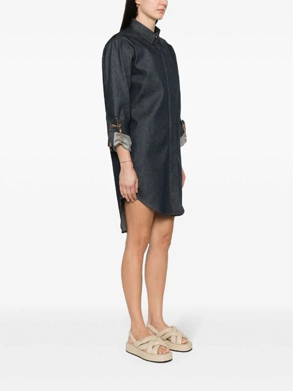 Loewe Chain Denim Shirtdress | kirnazabete | REVERSIBLE