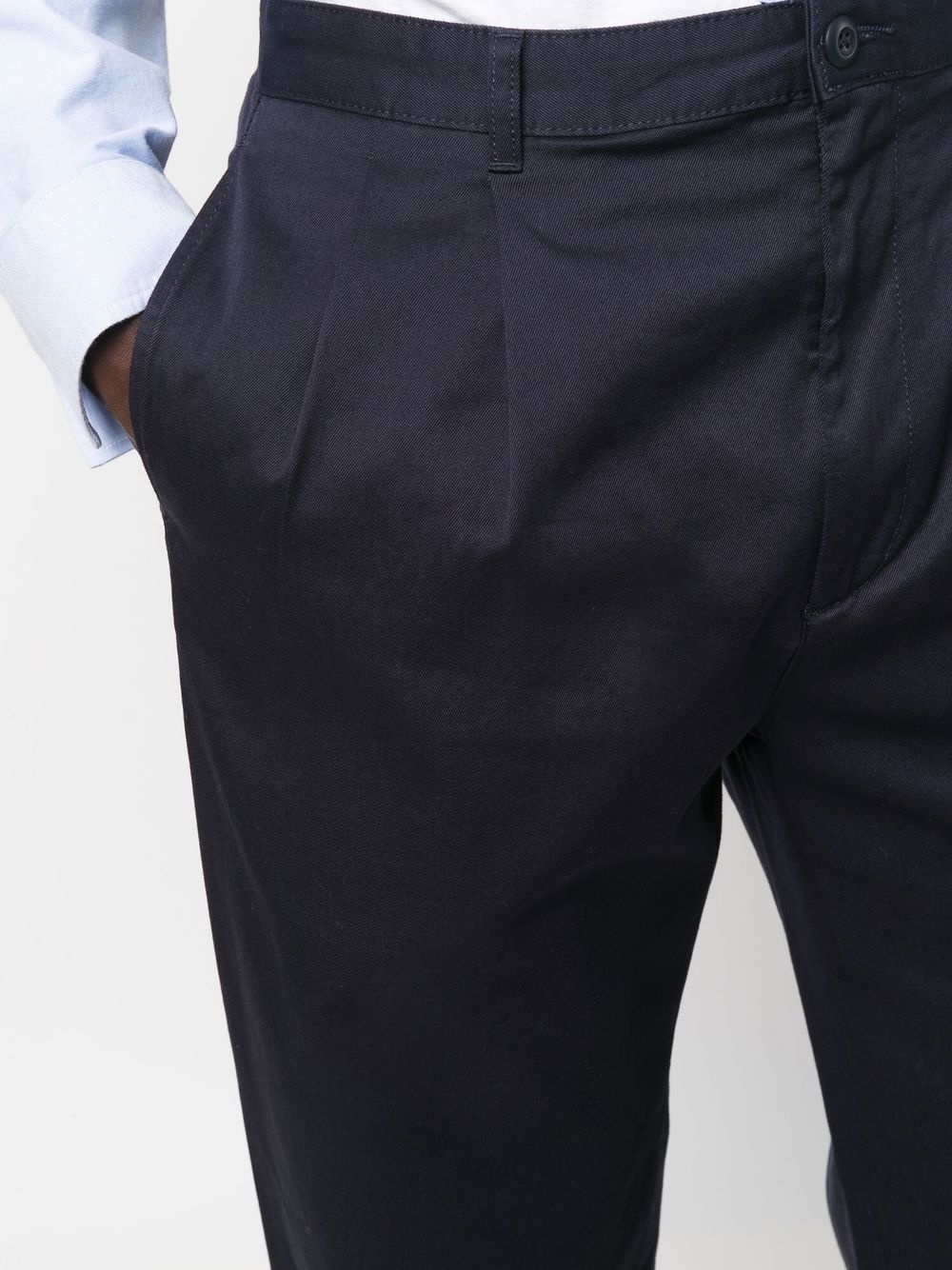 straight-leg cut trousers - 5