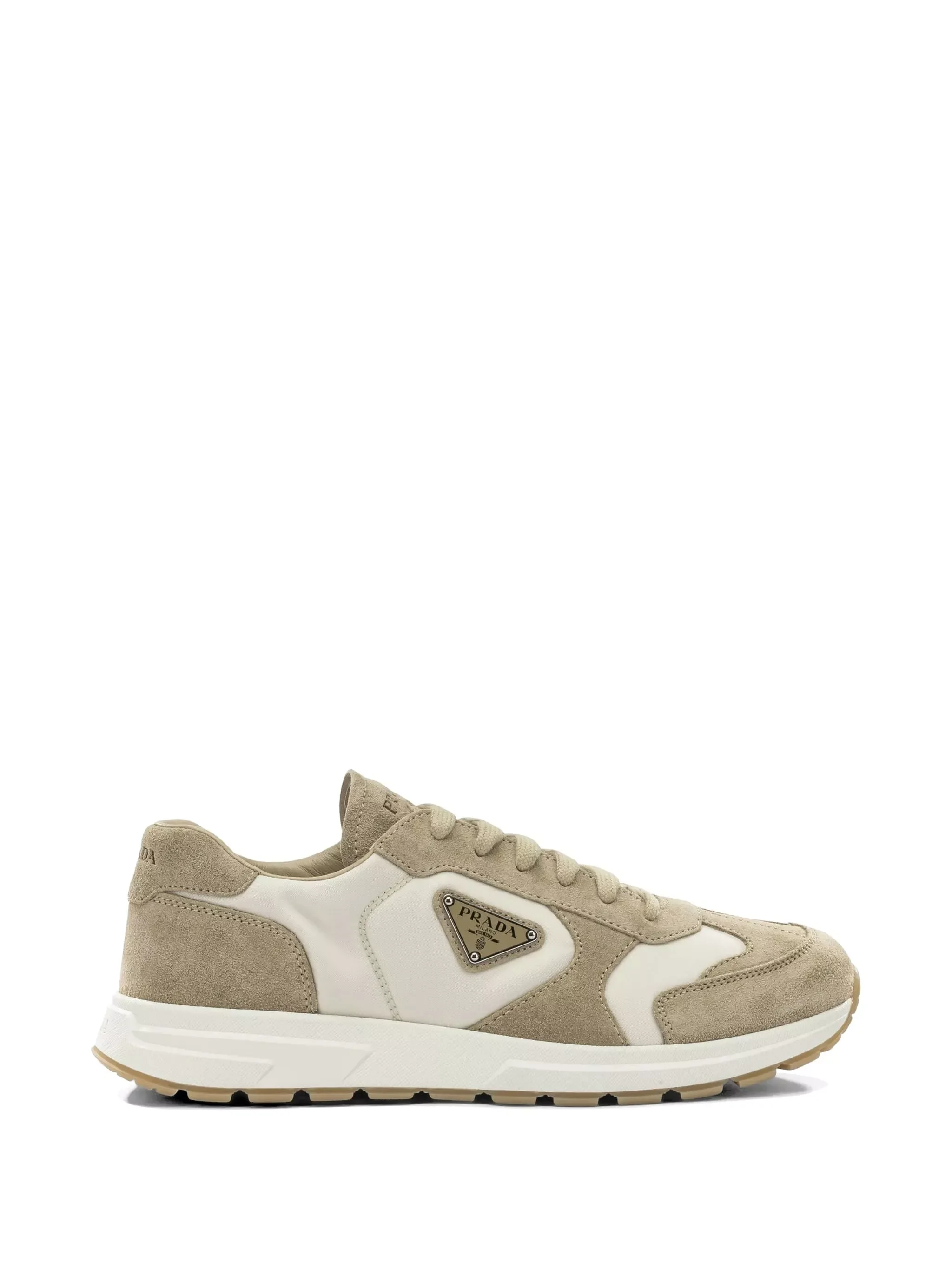 Prax Sneakers in suede and Re-Nylon - 1