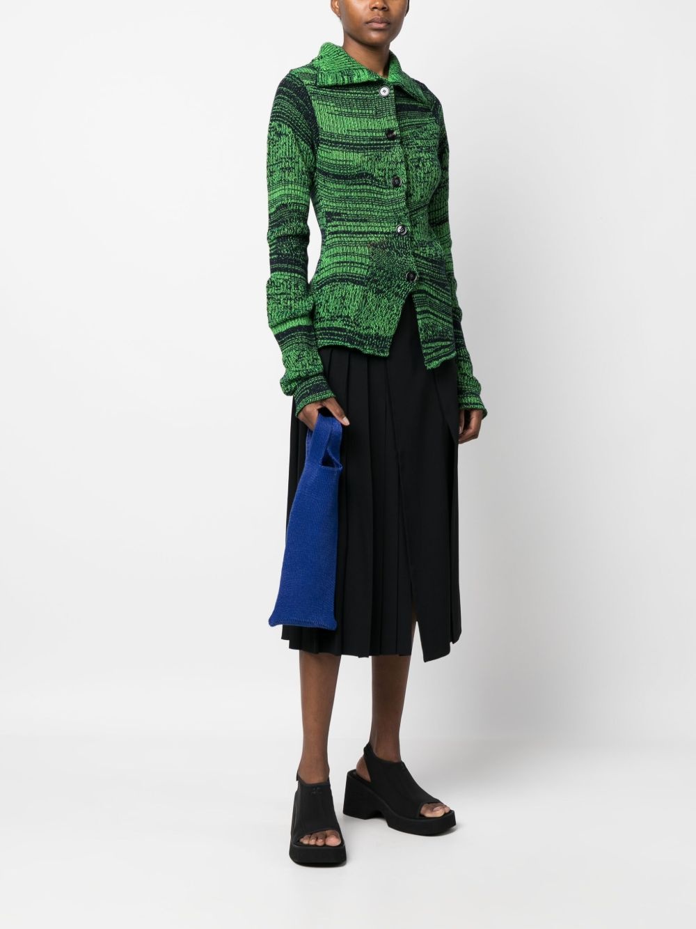 Emma knitted tote bag - 2