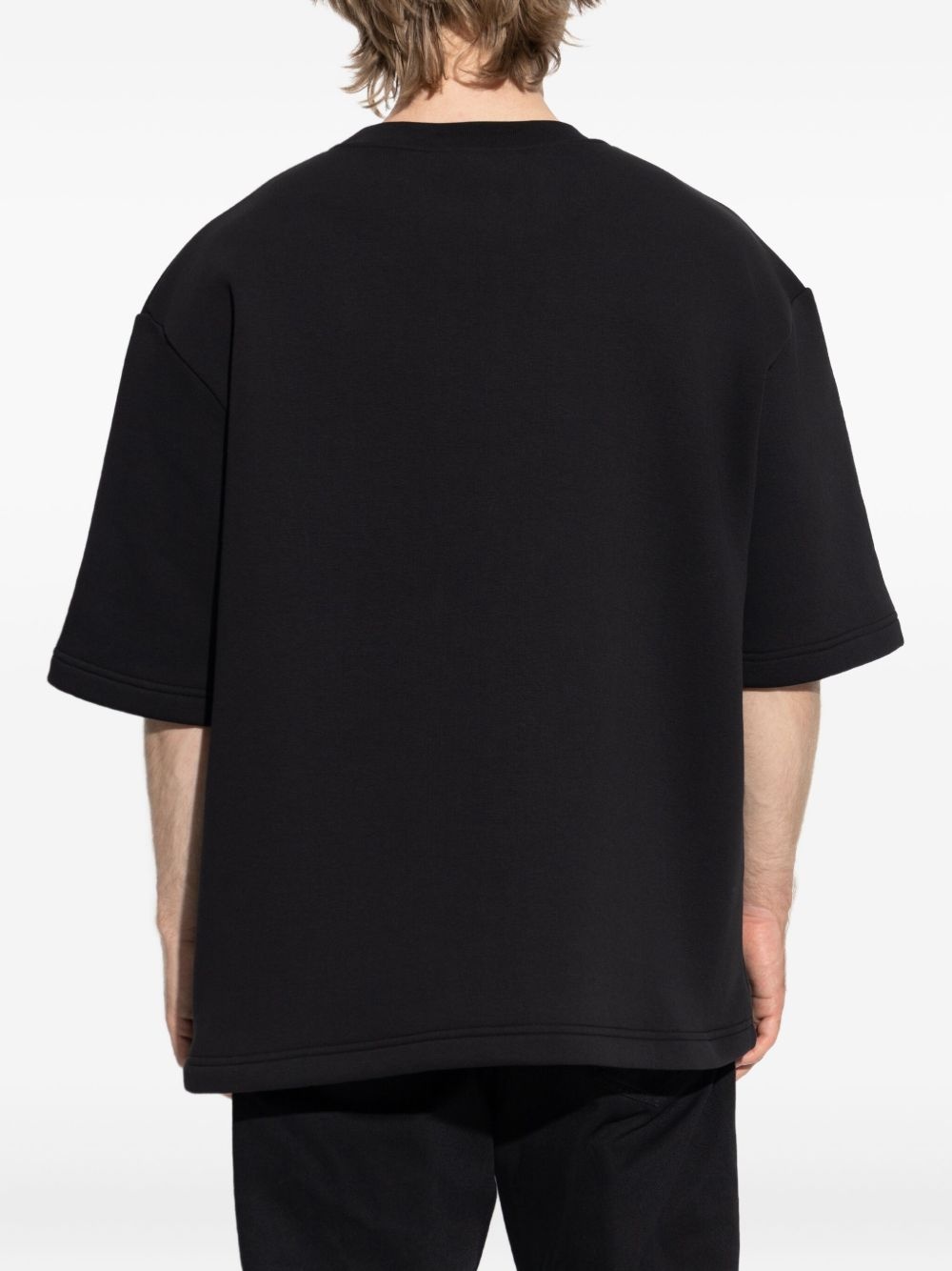 logo-embroidered T-shirt - 4