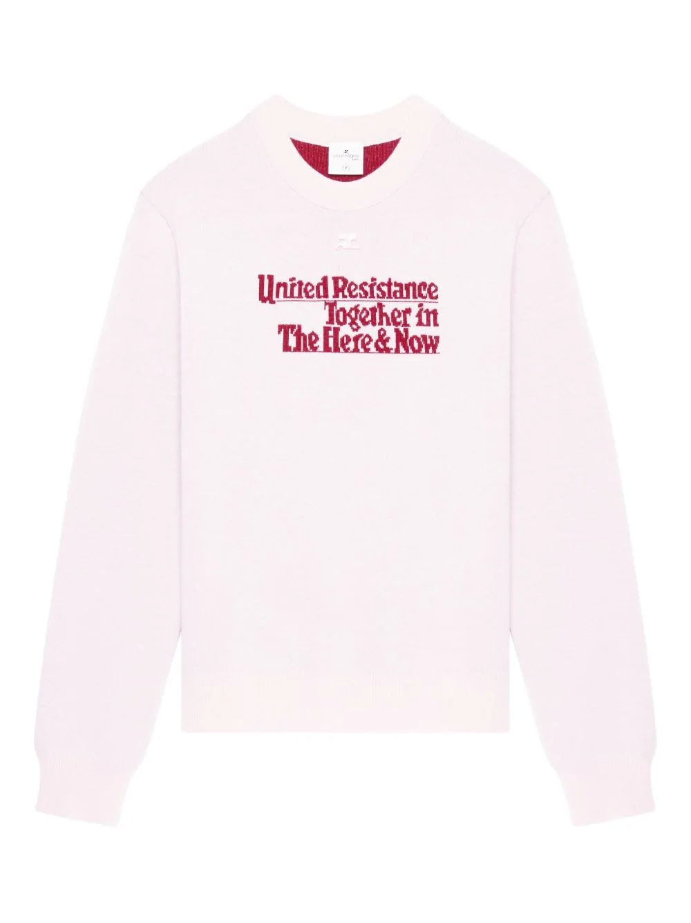 jacquard wool sweater - 1