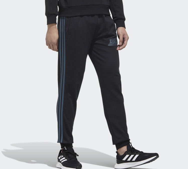 Men's adidas neo Faves Tp Athletics Black Sports Pants/Trousers/Joggers FP7308 - 5