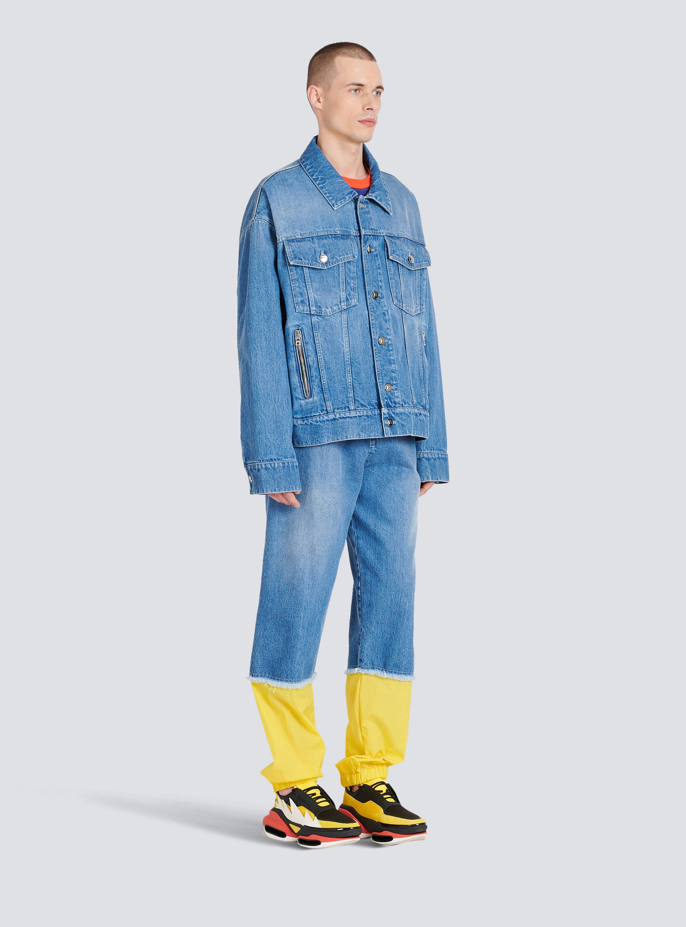 Unisex - Pokémon print denim jacket - 5
